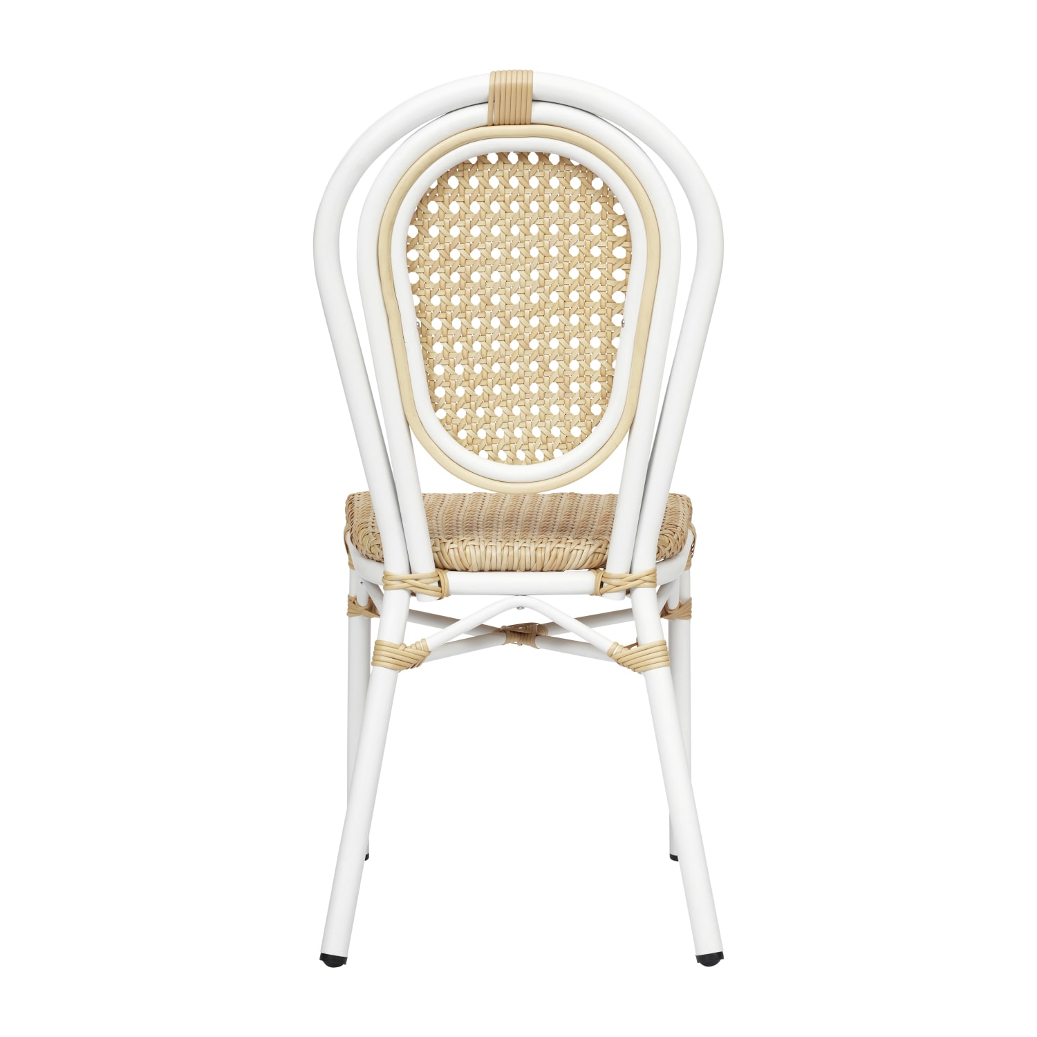 Flash Furniture Cannes IndoorOutdoor Commercial Thonet Bistro Stacking Chair PE Cane Rattan and Aluminum Frame NaturalWhite Frame PopularChairscom Flash Furniture Cannes IndoorOutdoor Commercial Thonet Bistro Stacking Chair PE Cane Rattan and Aluminum Frame NaturalWhite Frame PopularChairscom