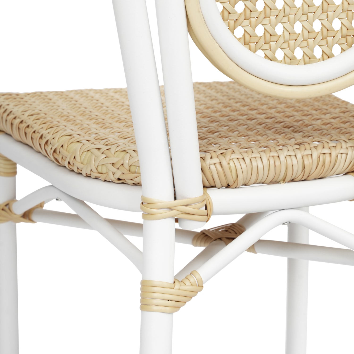 Flash Furniture Cannes IndoorOutdoor Commercial Thonet Bistro Stacking Chair PE Cane Rattan and Aluminum Frame NaturalWhite Frame PopularChairscom Flash Furniture Cannes IndoorOutdoor Commercial Thonet Bistro Stacking Chair PE Cane Rattan and Aluminum Frame NaturalWhite Frame PopularChairscom
