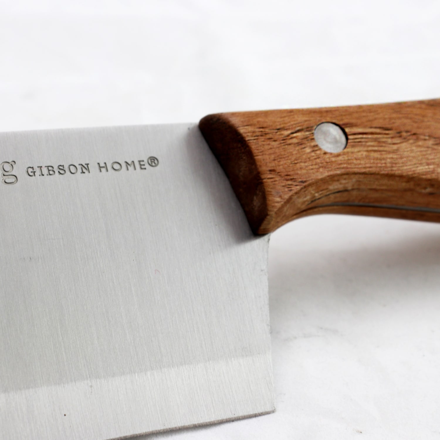 Gibson Home Seward Stainless-Steel Cleaver, 6in - Image 3