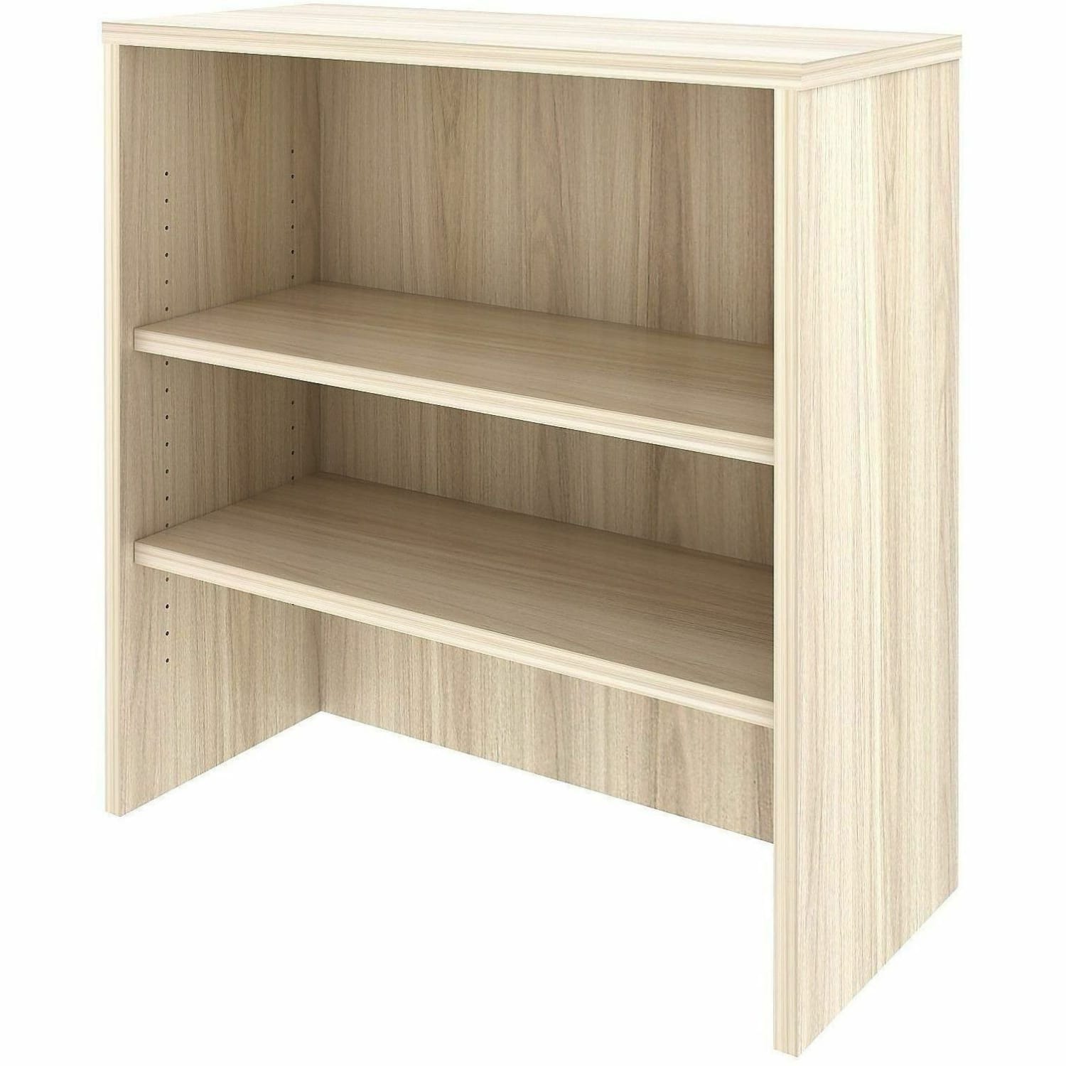Lorell Essentials Stack-On Bookshelf - 35.5in Width x 14.8in Depth x 36in Height - Stackable - Modern Elm - Assembly Required - 1 Each - Image 4