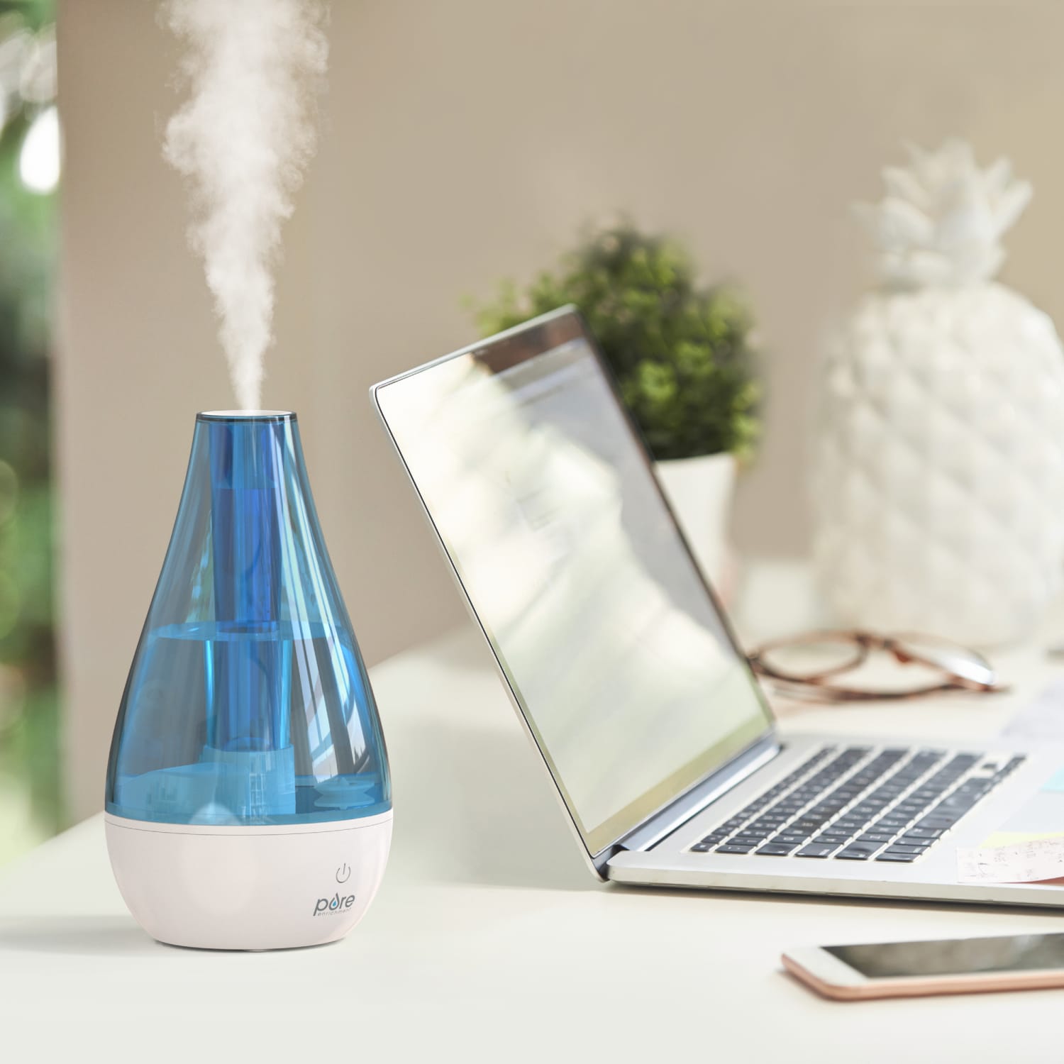 Pure Enrichment MistAire Studio Ultrasonic Cool Mist Humidifier, 9in x 5-1/8in - Image 3