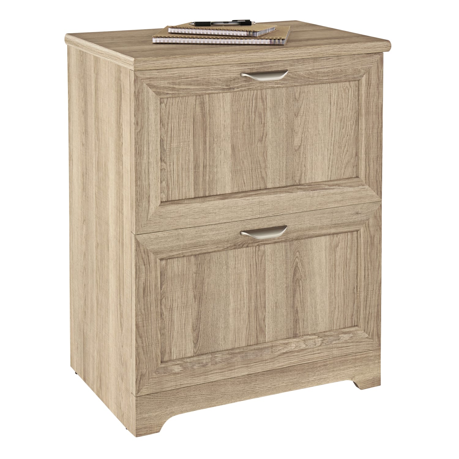 Realspace® Magellan 24W 2-Drawer Lateral File Cabinet, Blonde Ash - Image 5