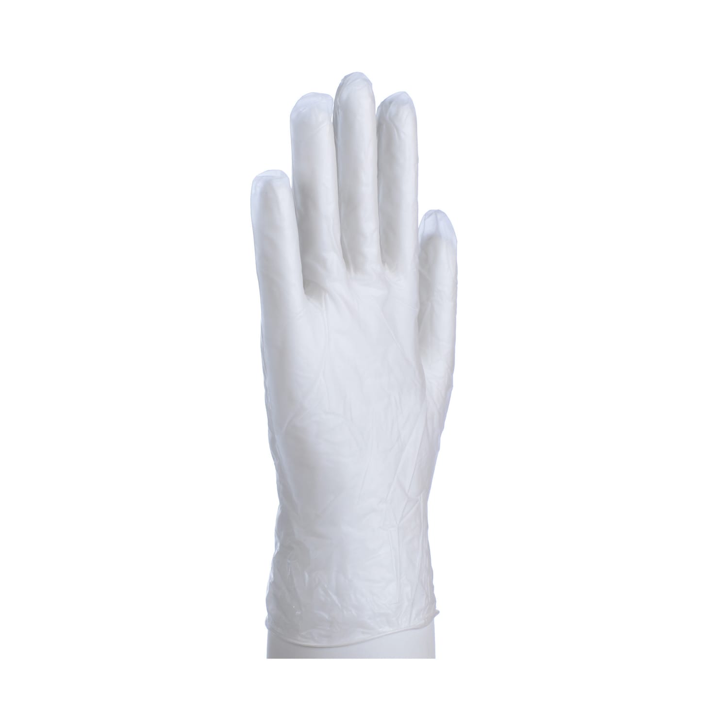 Daxwell Disposable Vinyl Gloves, X-Large, Clear, 100 Gloves Per Box - Image 3