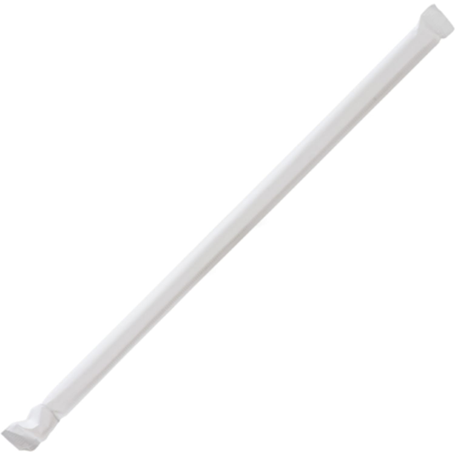 Genuine Joe Jumbo Straight Straws, Box Of 500 - Image 4
