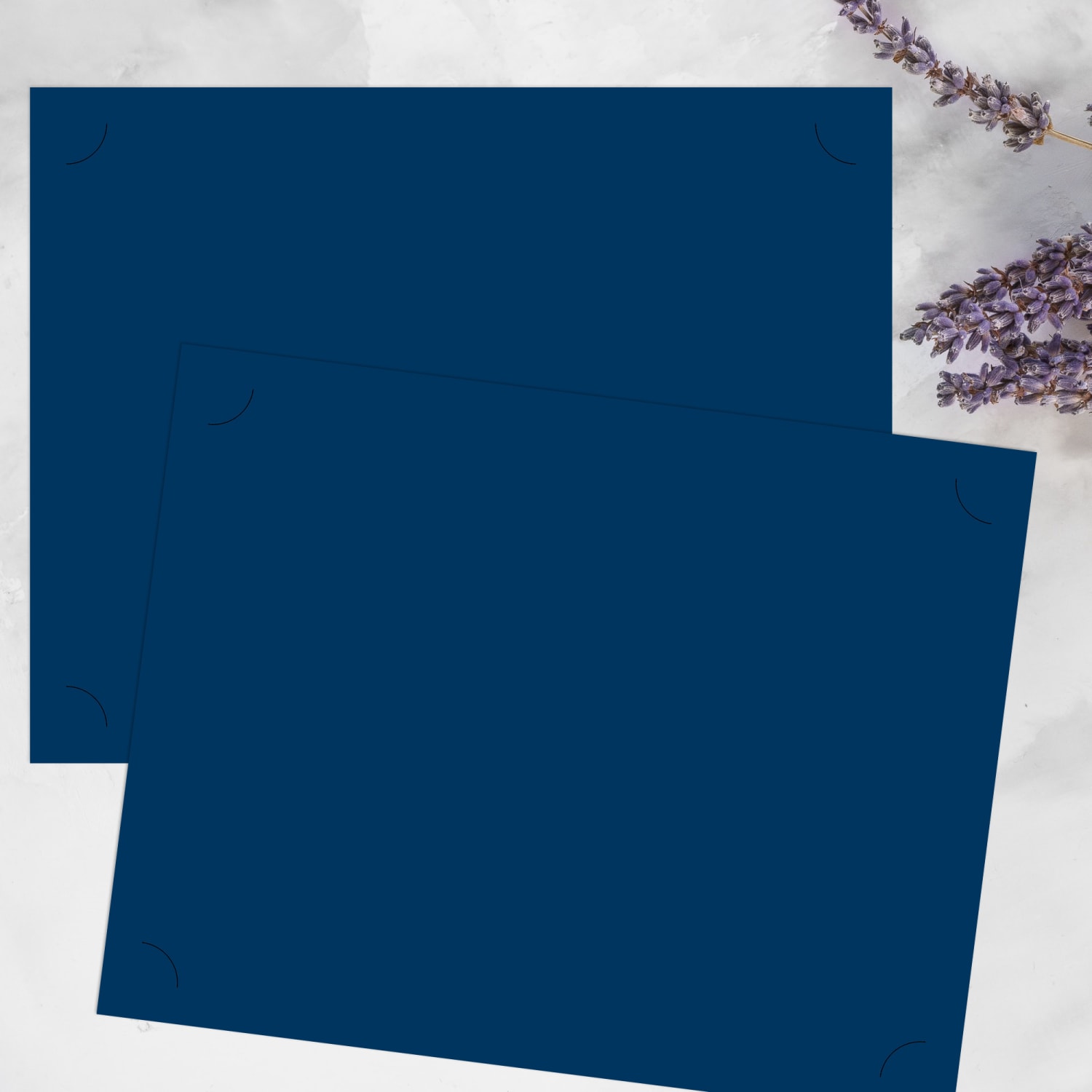 Great Papers! Certificate Backers, 12in x 9-3/8in, Navy, Pack Of 10 Backers - Image 4