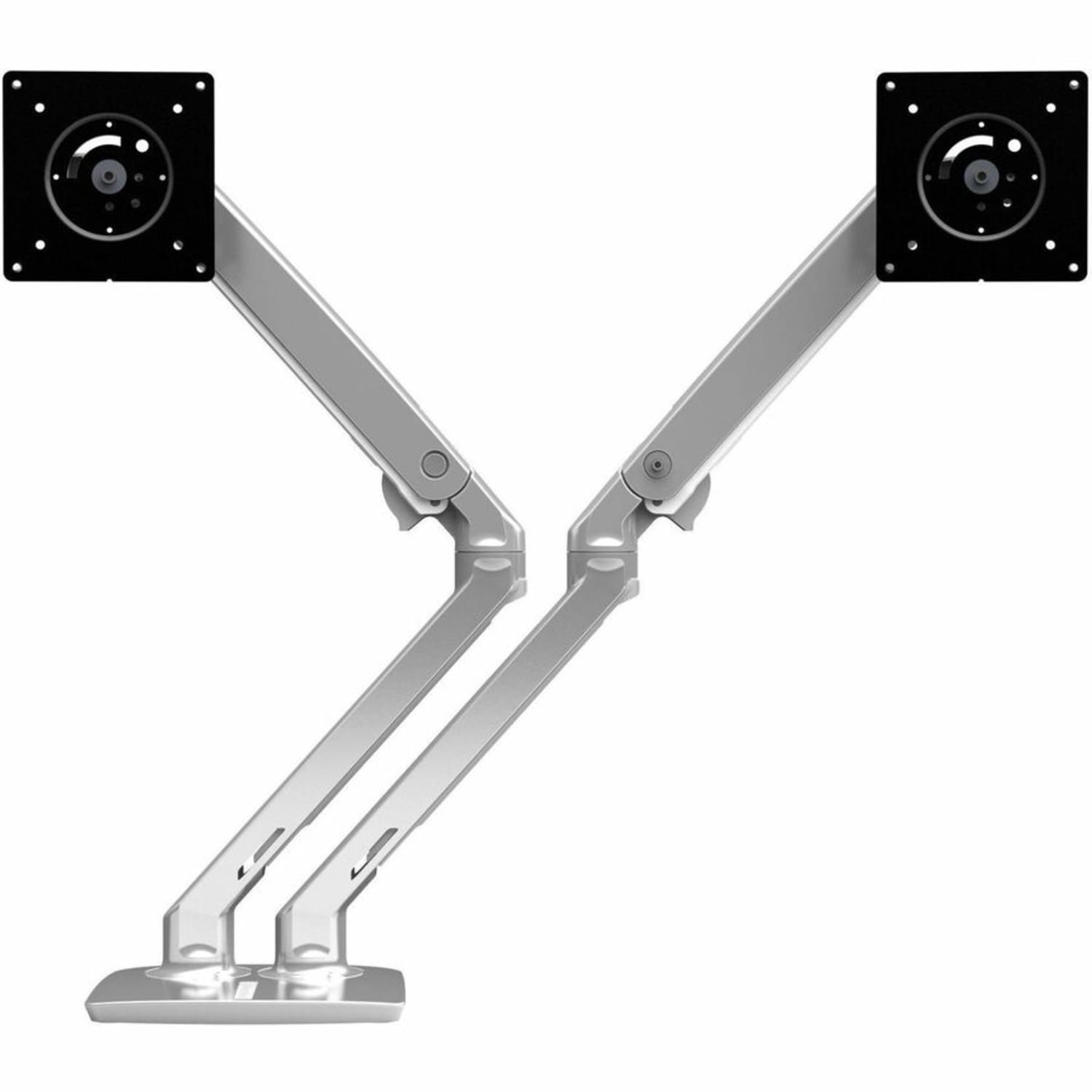 Ergotron Mounting Arm for LCD Monitor - Polished Aluminum - 2 Display(s) Supported - 24in Screen Support - 40 lb Load Capacity - 75 x 75, 100 x 100 - Image 3
