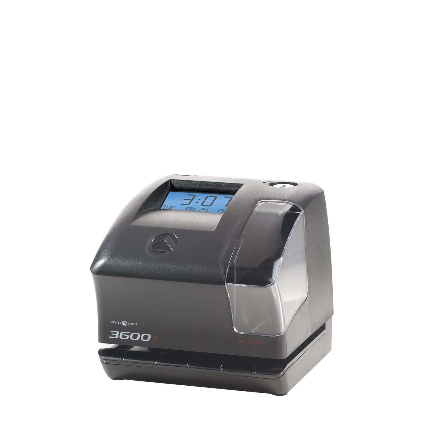 Pyramid 3600SS SmartSite Time Clock And Document Stamp, Black - Image 5