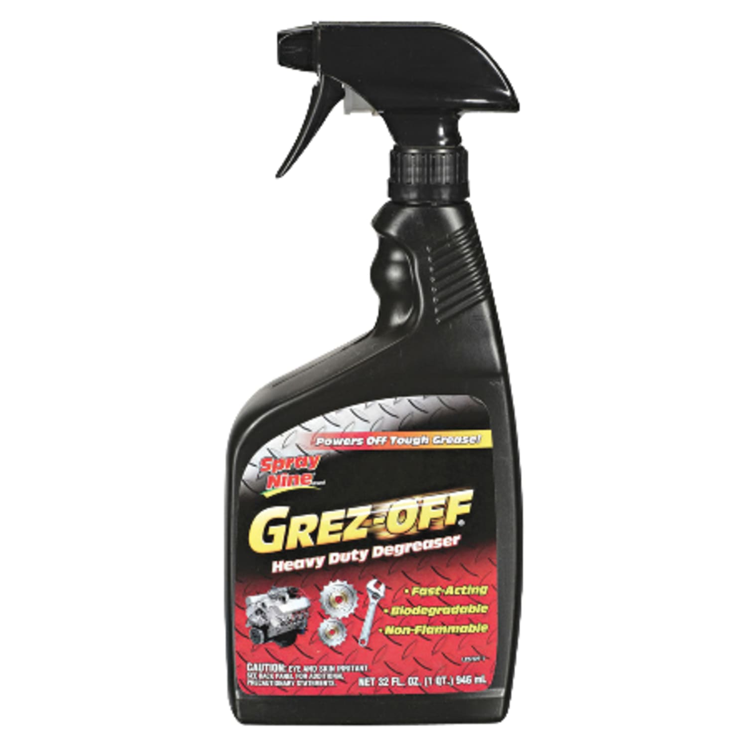 Permatex Grez-off Heavy-Duty Degreaser, 32 Oz Bottle