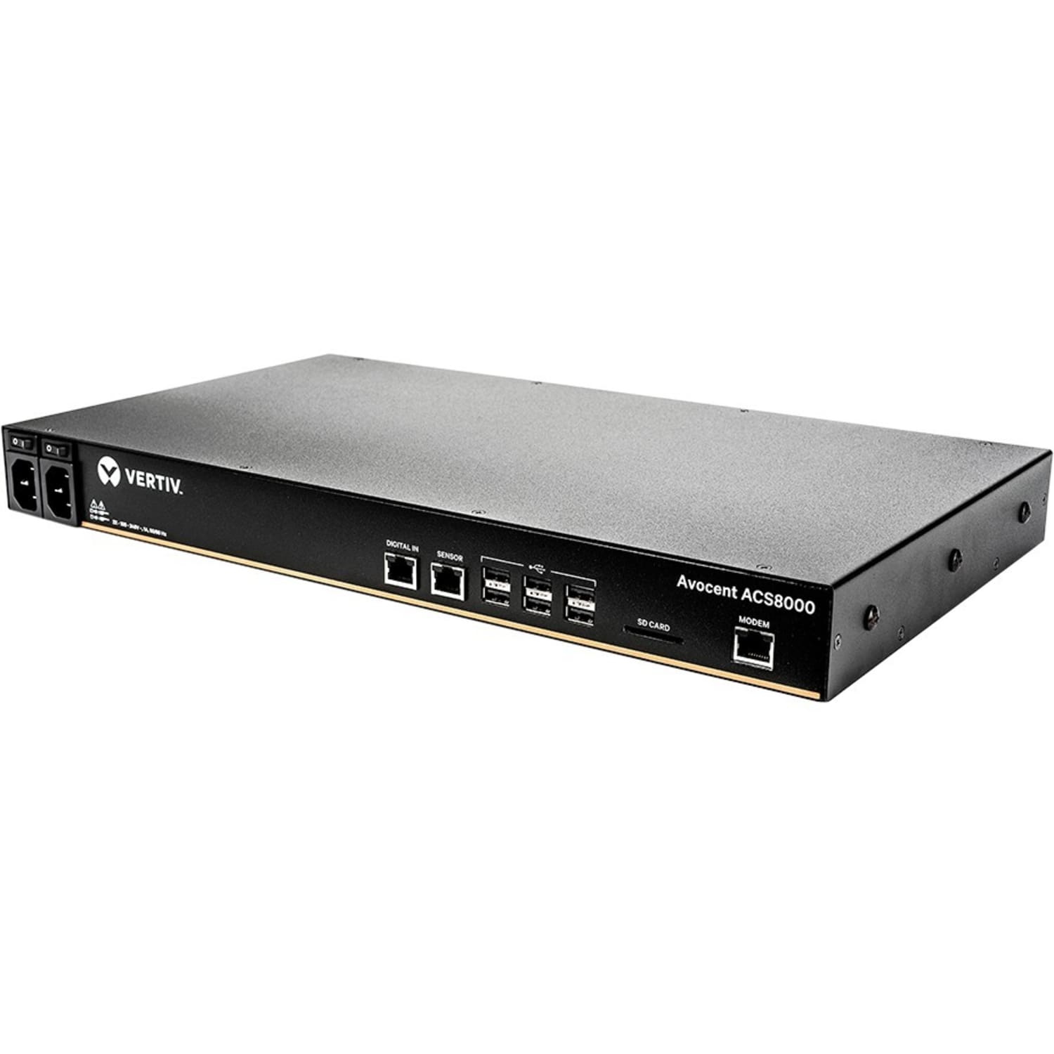 Avocent 32 - port ACS8000 Console System with dual AC Power Supply and analog modem - ACS8032MDAC-400 - Image 4