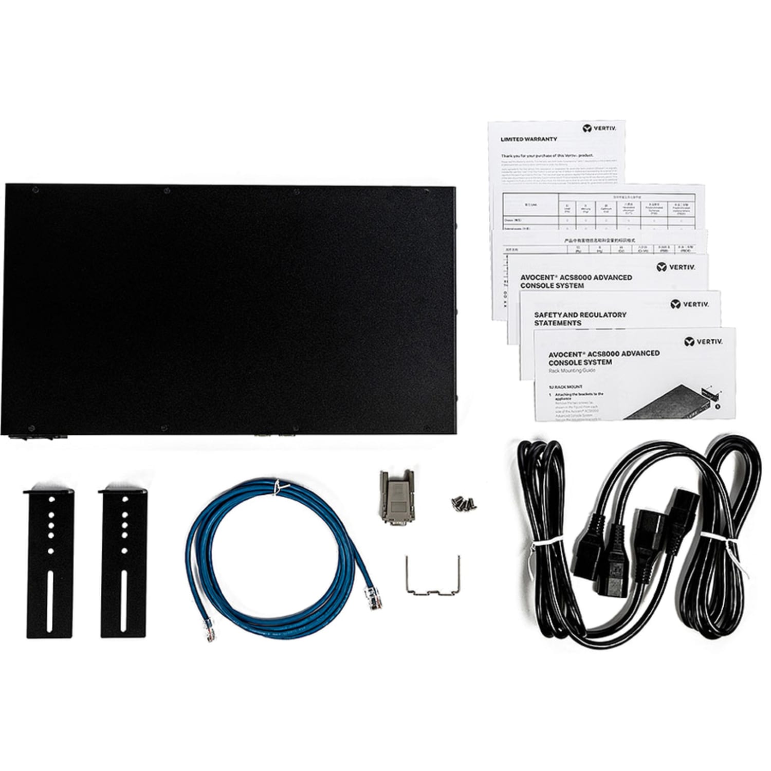 Avocent 32 - port ACS8000 Console System with dual AC Power Supply and analog modem - ACS8032MDAC-400 - Image 6