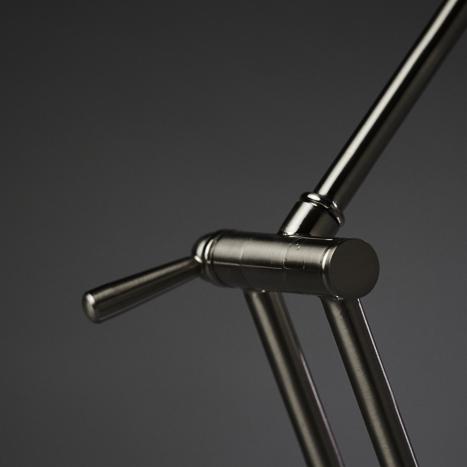 OttLite Wellness Series Refine LED Desk Lamp, Adjustable Height, 24inH, Brushed Nickel - Image 5