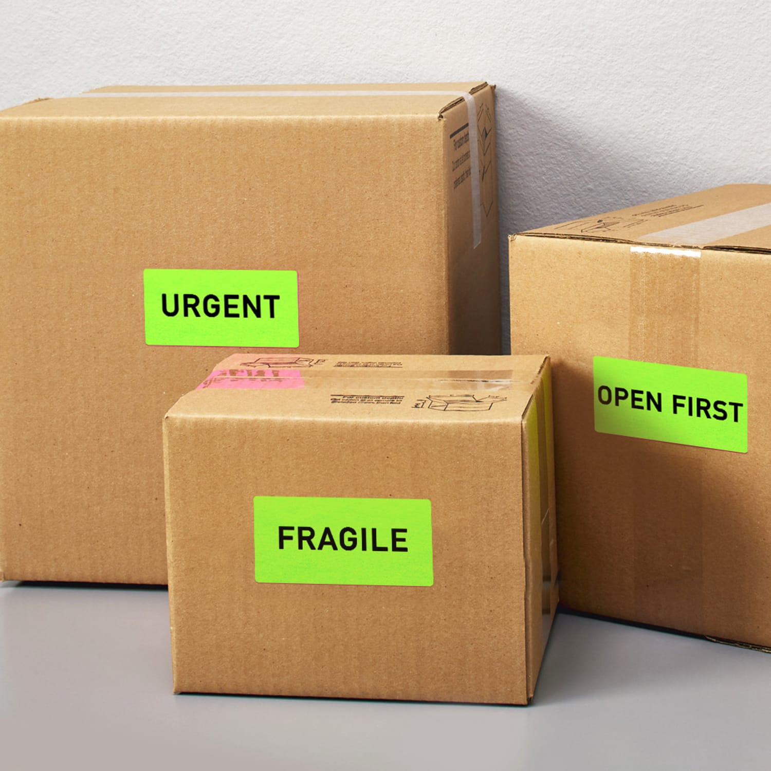 Avery High-Visibility Shipping Labels, AVE5976, 2in x 4in, Neon Green, Box Of 1000 - Image 3