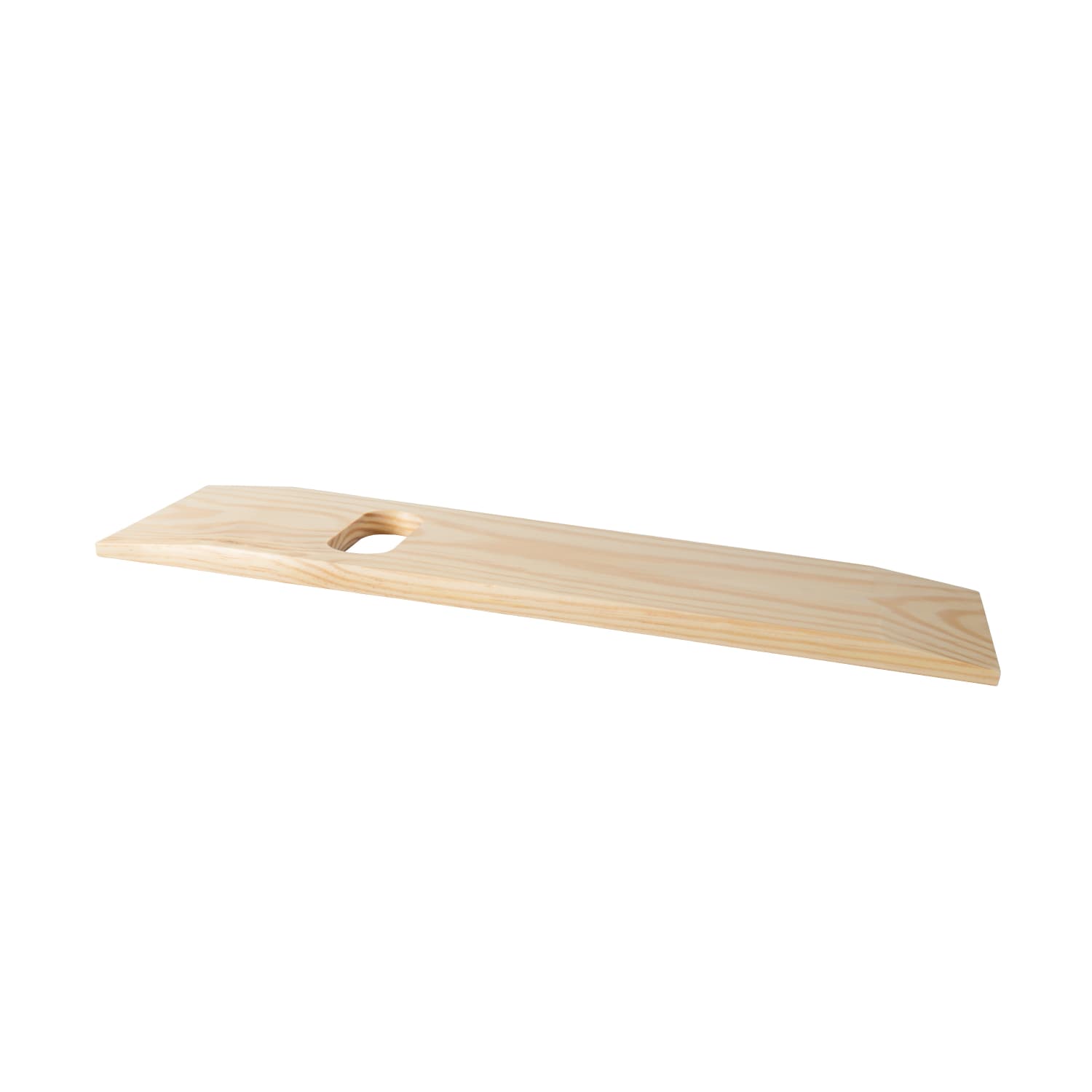 DMI Deluxe Patient Transfer Slide Board, With Cutout, 24in x 8in, Southern Yellow Pine - Image 3