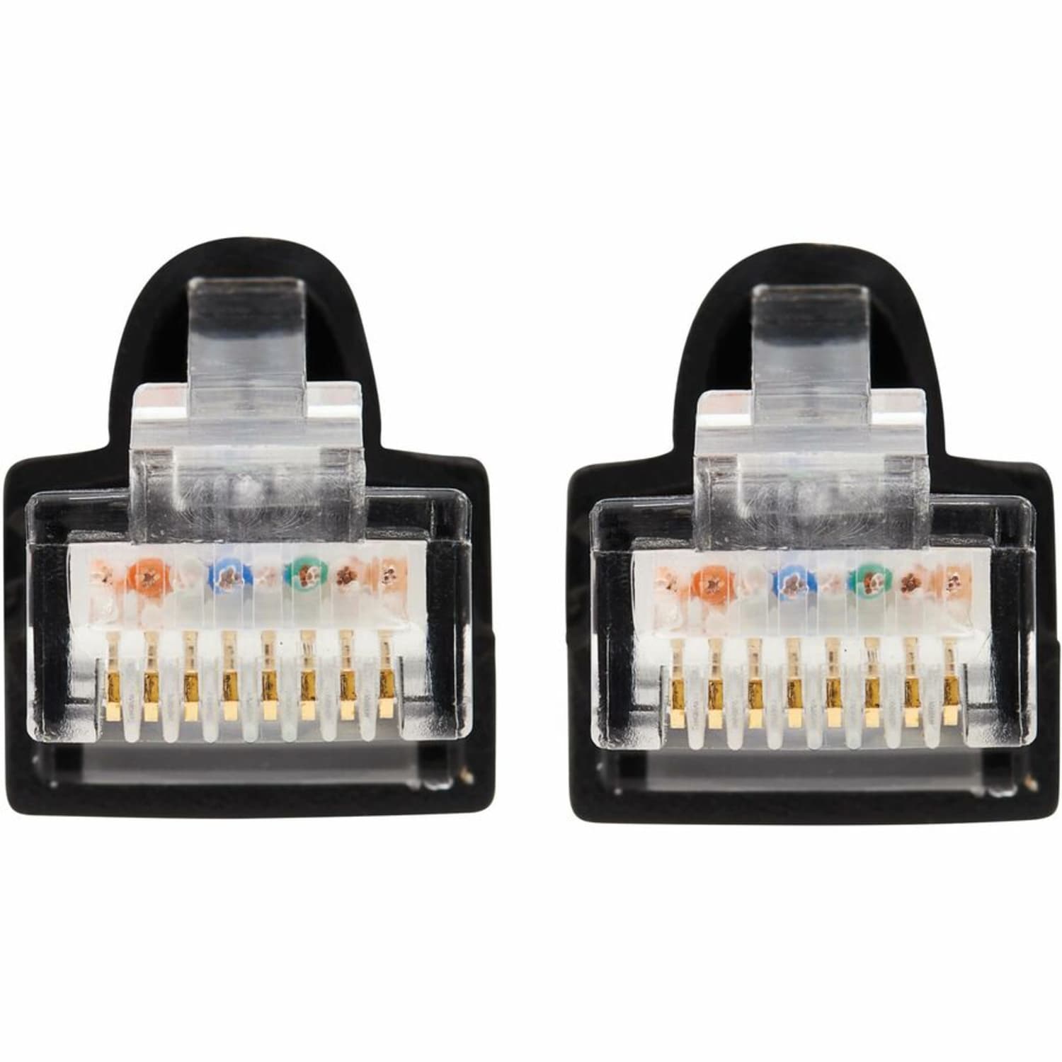 Eaton Tripp Lite Series Cat6a 10G Snagless UTP Ethernet Cable (RJ45 M/M), Black, 10 ft. (3.05 m) - Patch cable (DTE) - N261010BK - Image 4