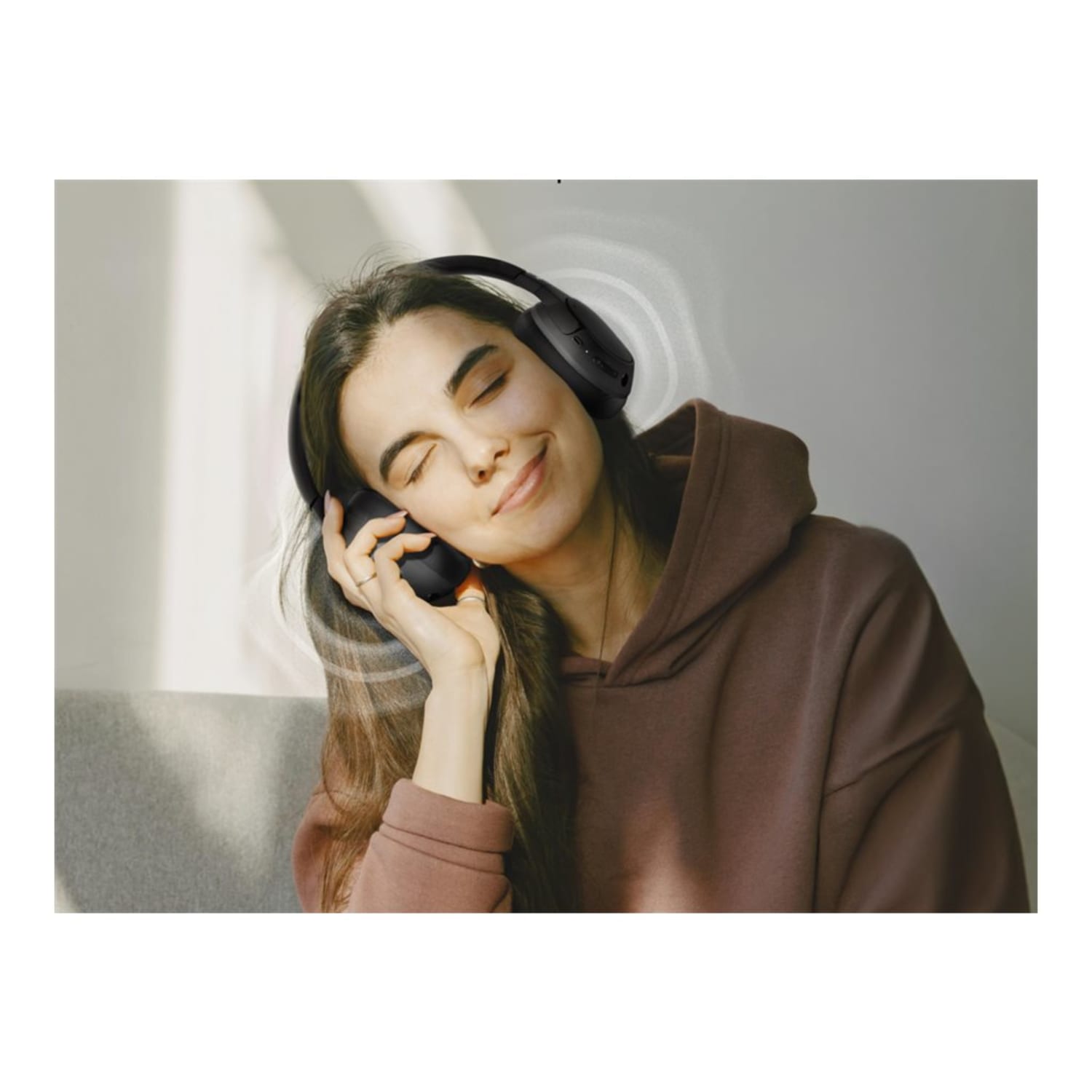 Belkin SoundForm Isolate Noise Cancelling Over-Ear Headphones, USB Type C, Mini-Phone (3.5mm), Wired/Wireless, Binaural, Circumaural, Black - Image 5