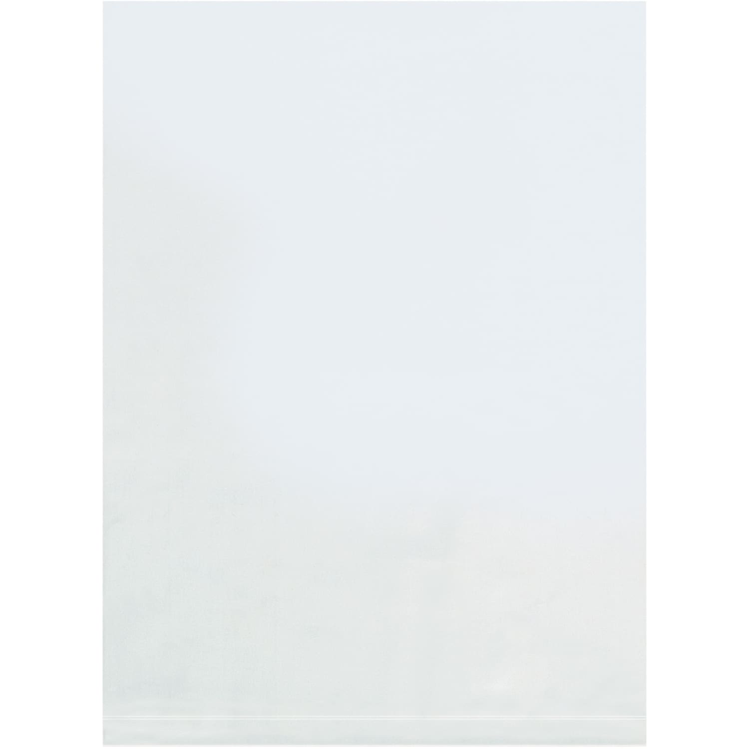 Office Depot Brand 3 Mil Flat Poly Bags, 9in x 13in, Clear, Case Of 1000