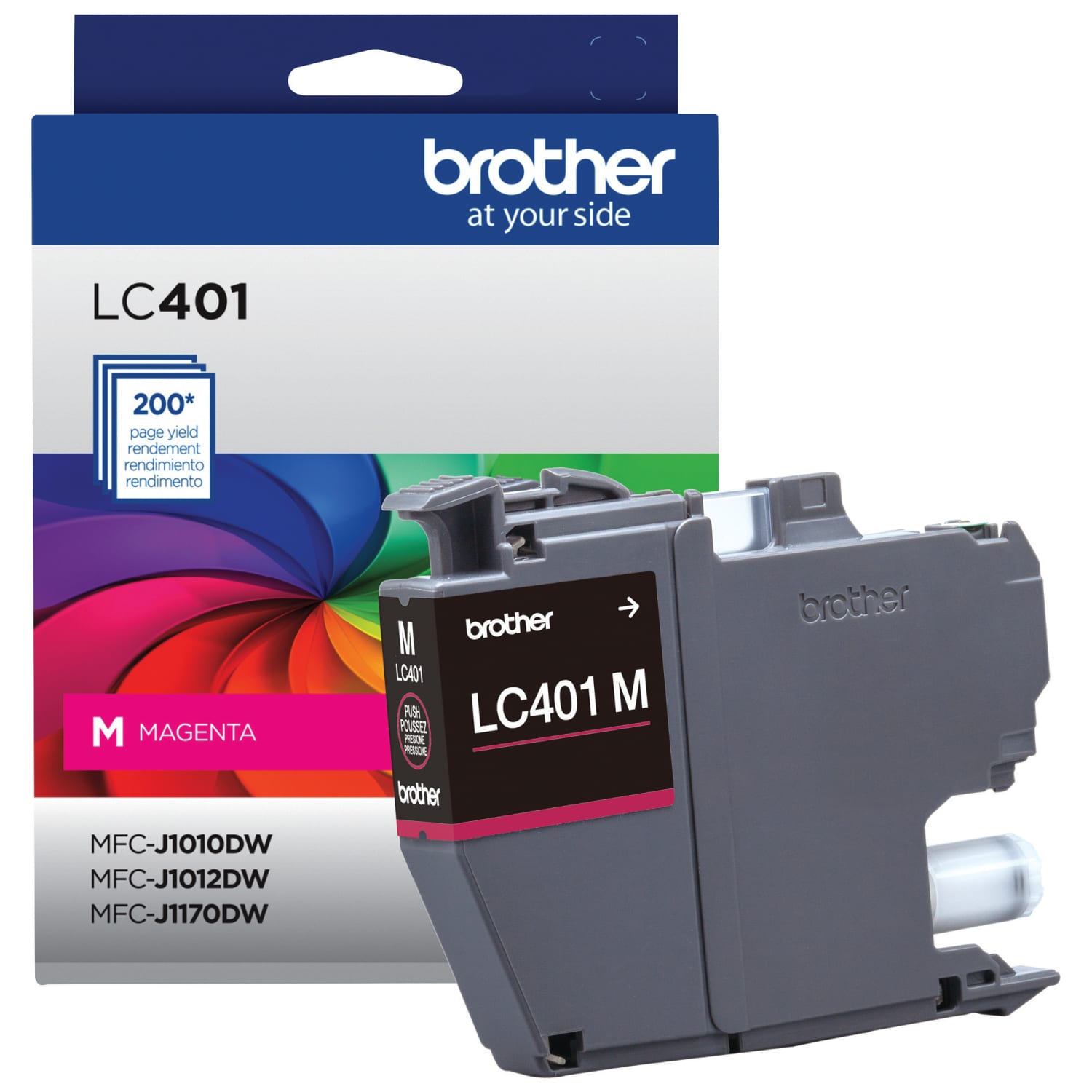 Brother LC401 Magenta Ink Cartridge, LC401M - Image 3