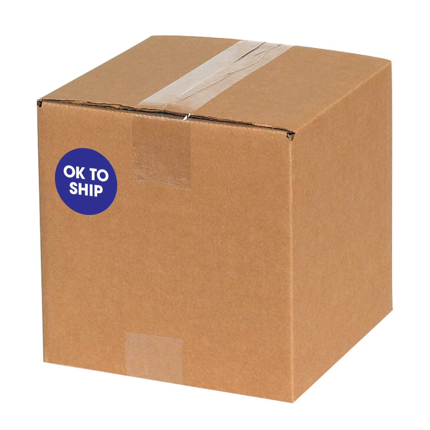 Tape Logic Preprinted Special Handling Labels, DL1261, OK To Ship, Round, 2in, Blue, Roll Of 500 - Image 4