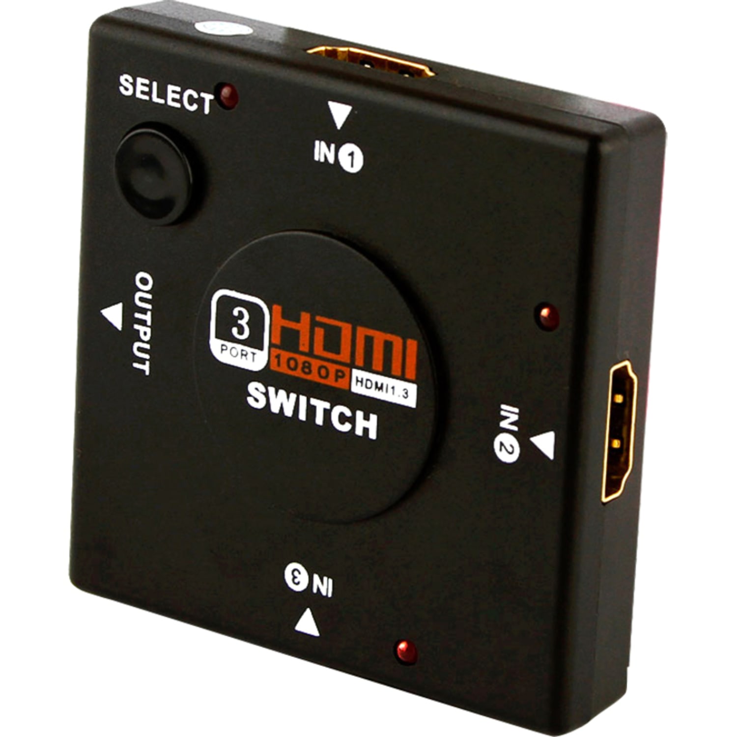 4XEM 3 Port HDMI Switch with full HD support. 3 HDMI devices into 1 HDMI display. - 3 Port HDMI Switch with 1920 x 1080 - Full HD - 3 HDMI in and switch to 1 HDMI out - Image 3