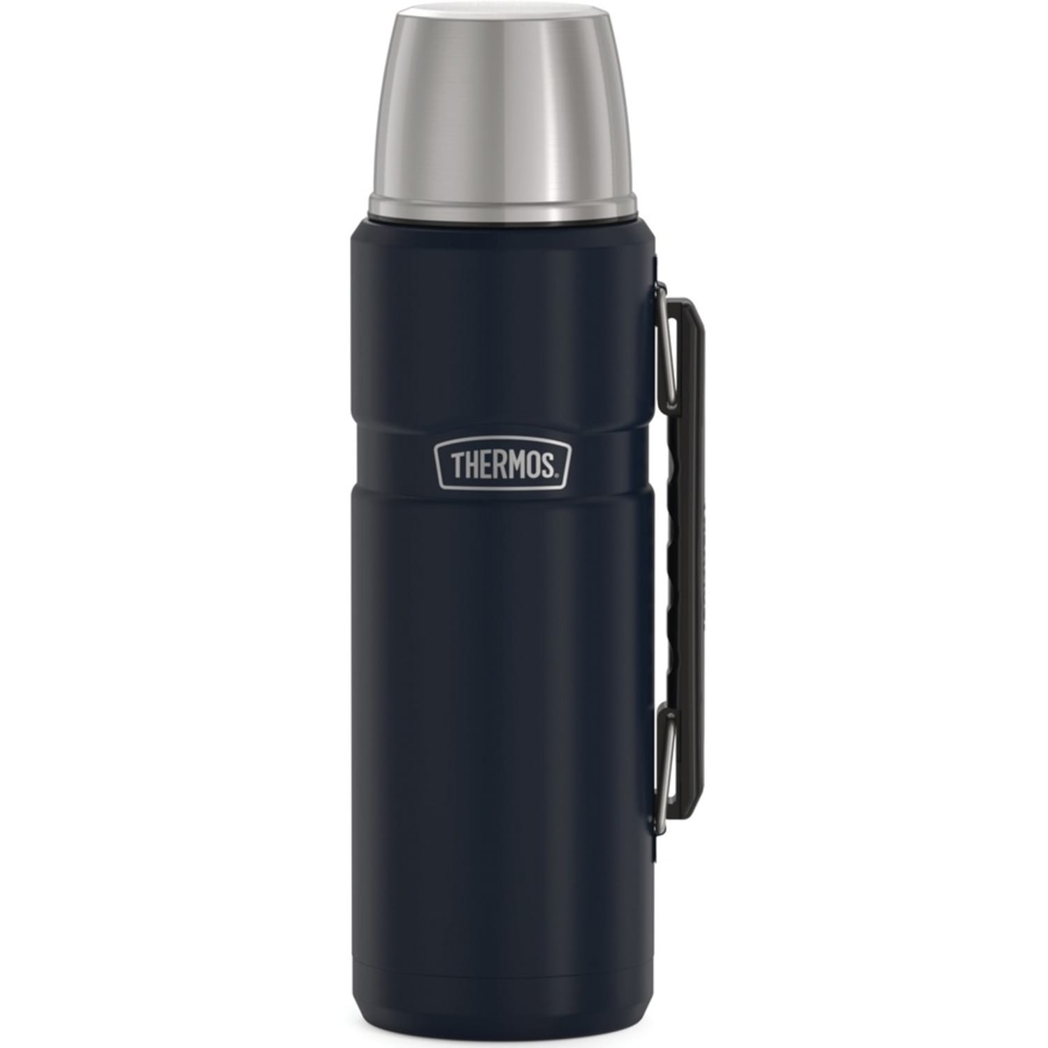 Thermos Stainless King Beverage Bottle 40Oz - 1.3 quart (1.2 L) - Vacuum - Midnight Blue, Blue, Matte Blue - Image 3