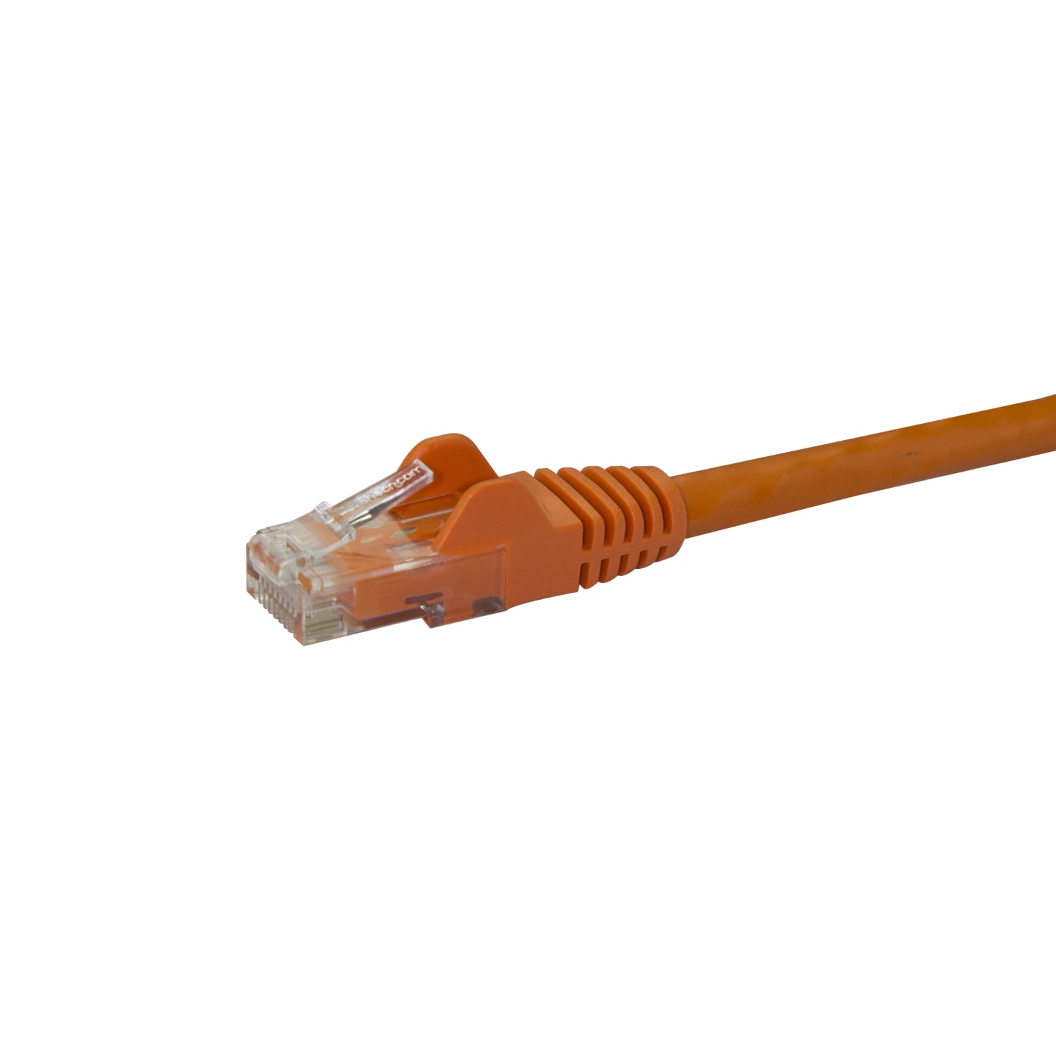 StarTech.com 50ft CAT6 Ethernet Cable - Orange Snagless Gigabit CAT 6 Wire - 50ft Orange CAT6 up to 160ft - N6PATCH50OR - Image 3
