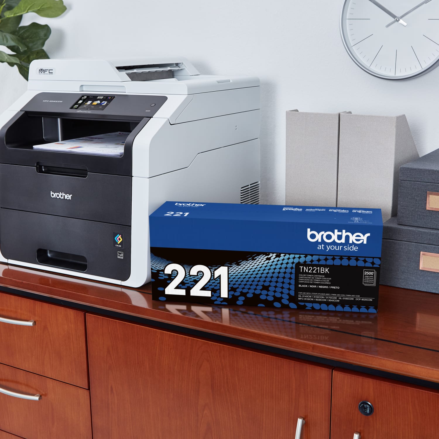 Brother TN-221 Black Toner Cartridge, TN-221BK - Image 5