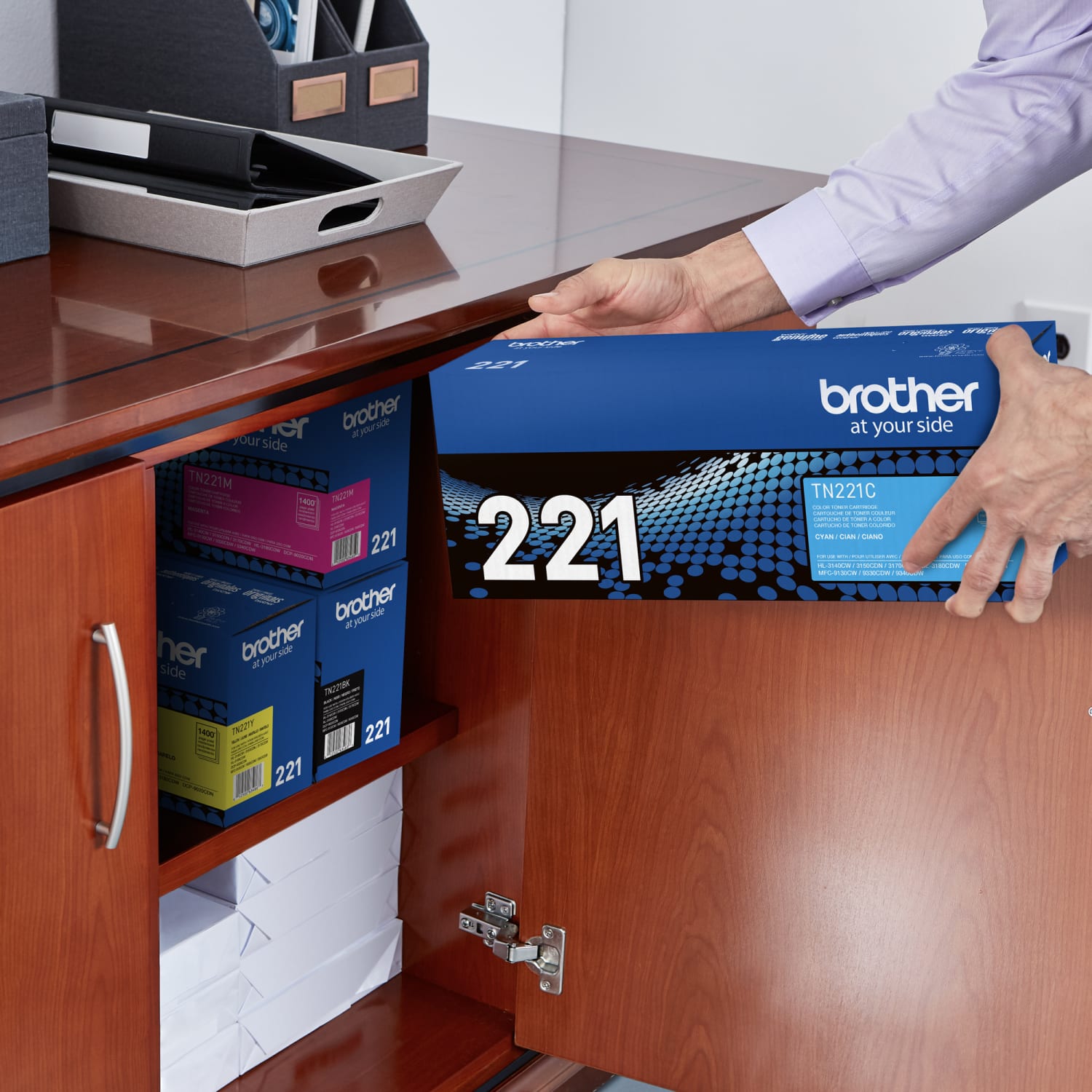 Brother TN-221 Cyan Toner Cartridge, TN-221C - Image 6