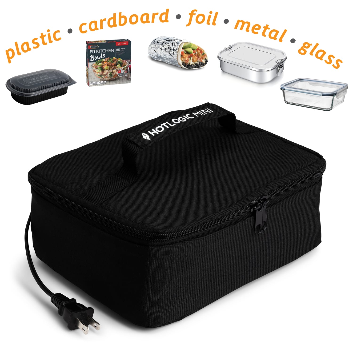 HOTLOGIC Portable Personal Mini Oven, Black - Image 6