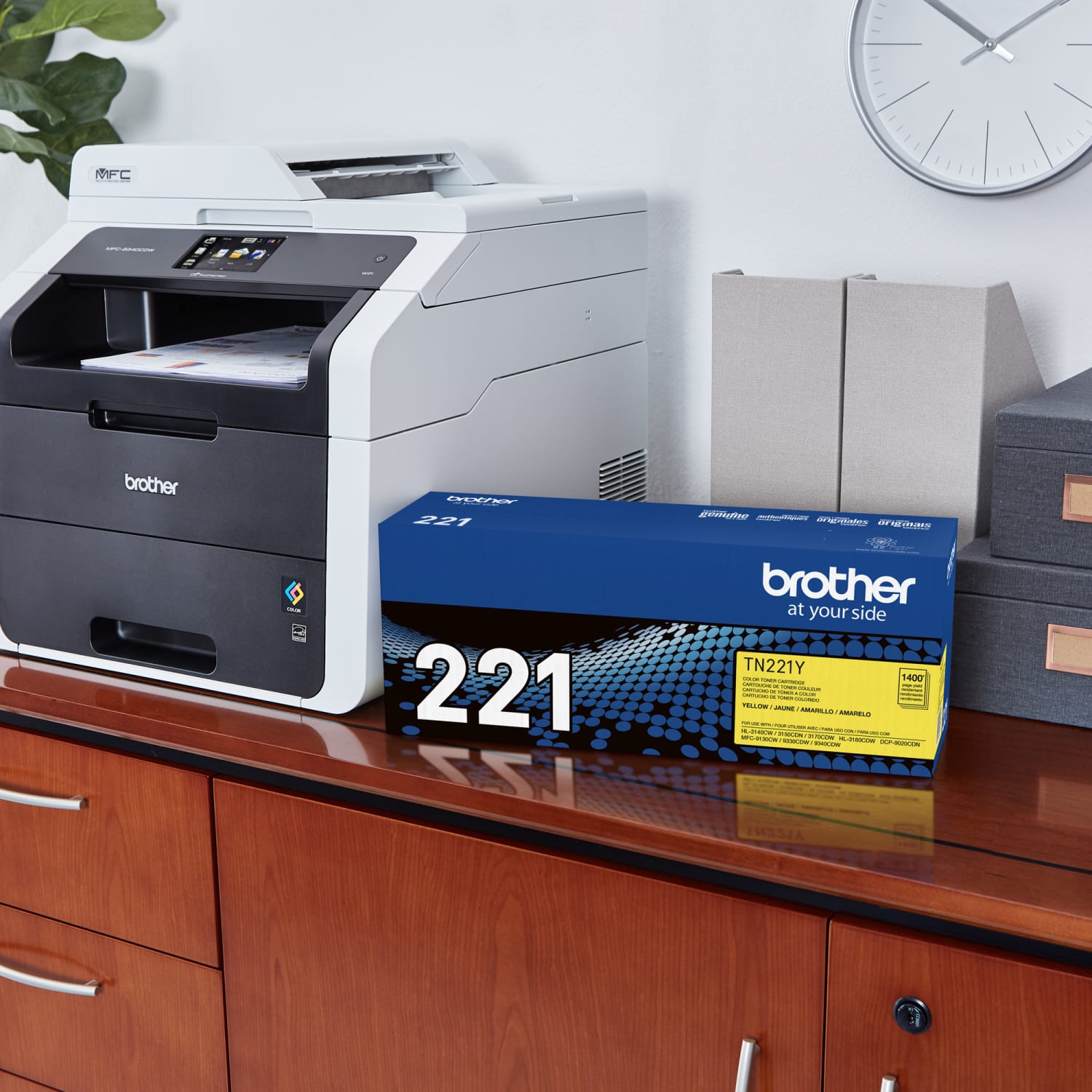 Brother TN-221 Yellow Toner Cartridge, TN-221Y - Image 5