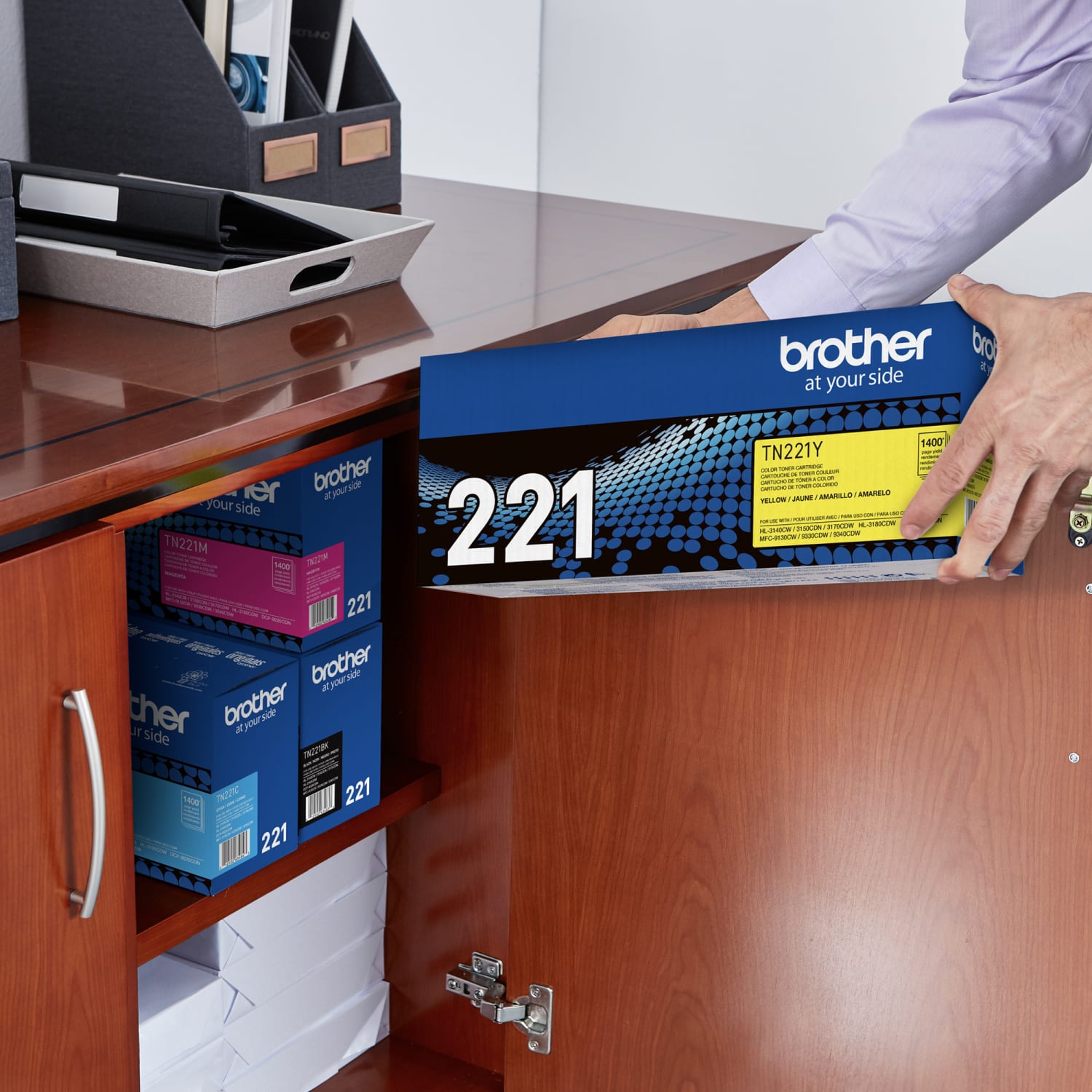 Brother TN-221 Yellow Toner Cartridge, TN-221Y - Image 6
