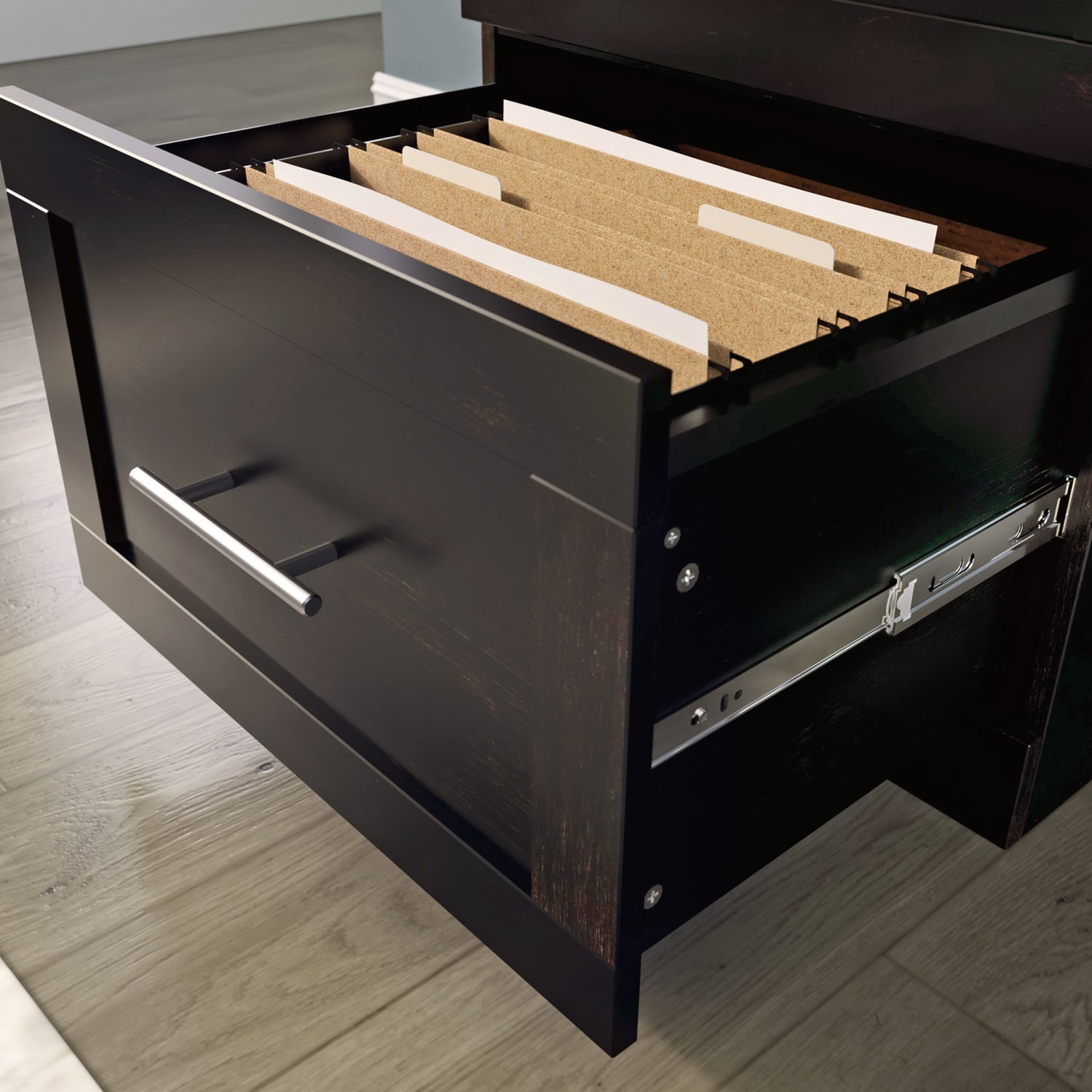 Realspace® 2Drawer 17D Vertical File Cabinet Peppered Black PopularChairscom Realspace® 2 Drawer 17D Vertical File Cabinet Peppered Black PopularChairscom