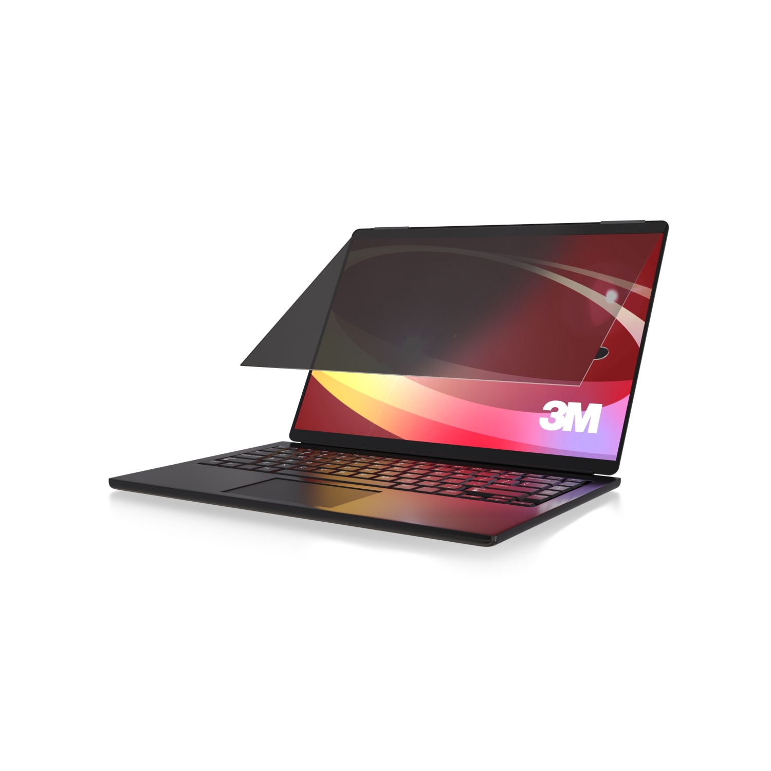 3M Bright Screen Privacy Filter for 13.3in Widescreen Laptops, 16:10 Aspect Ratio, Reduces Blue Light, Anti-Glare