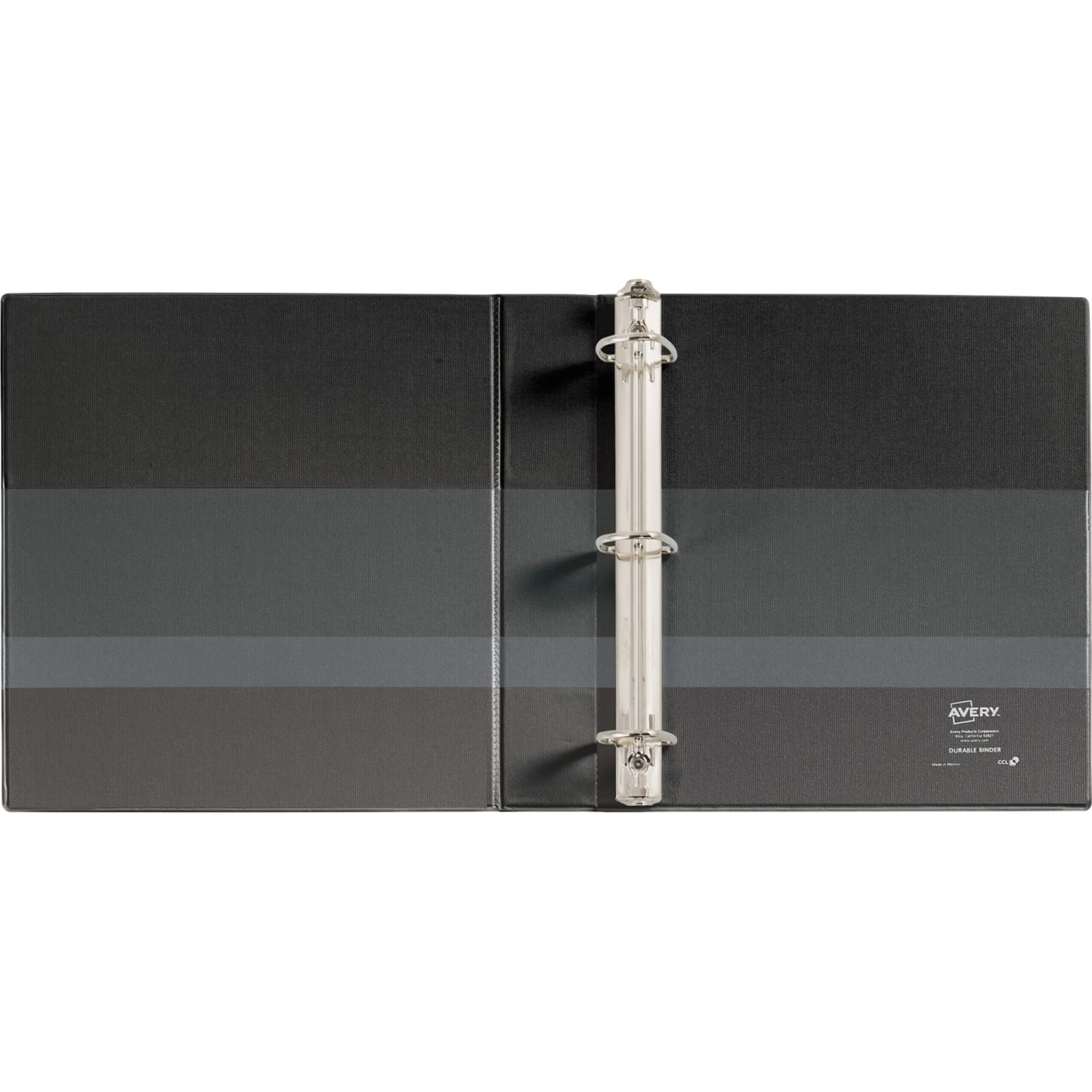 Avery Durable View 3-Ring Binder, 1 1/2in D Rings, Black - Image 4