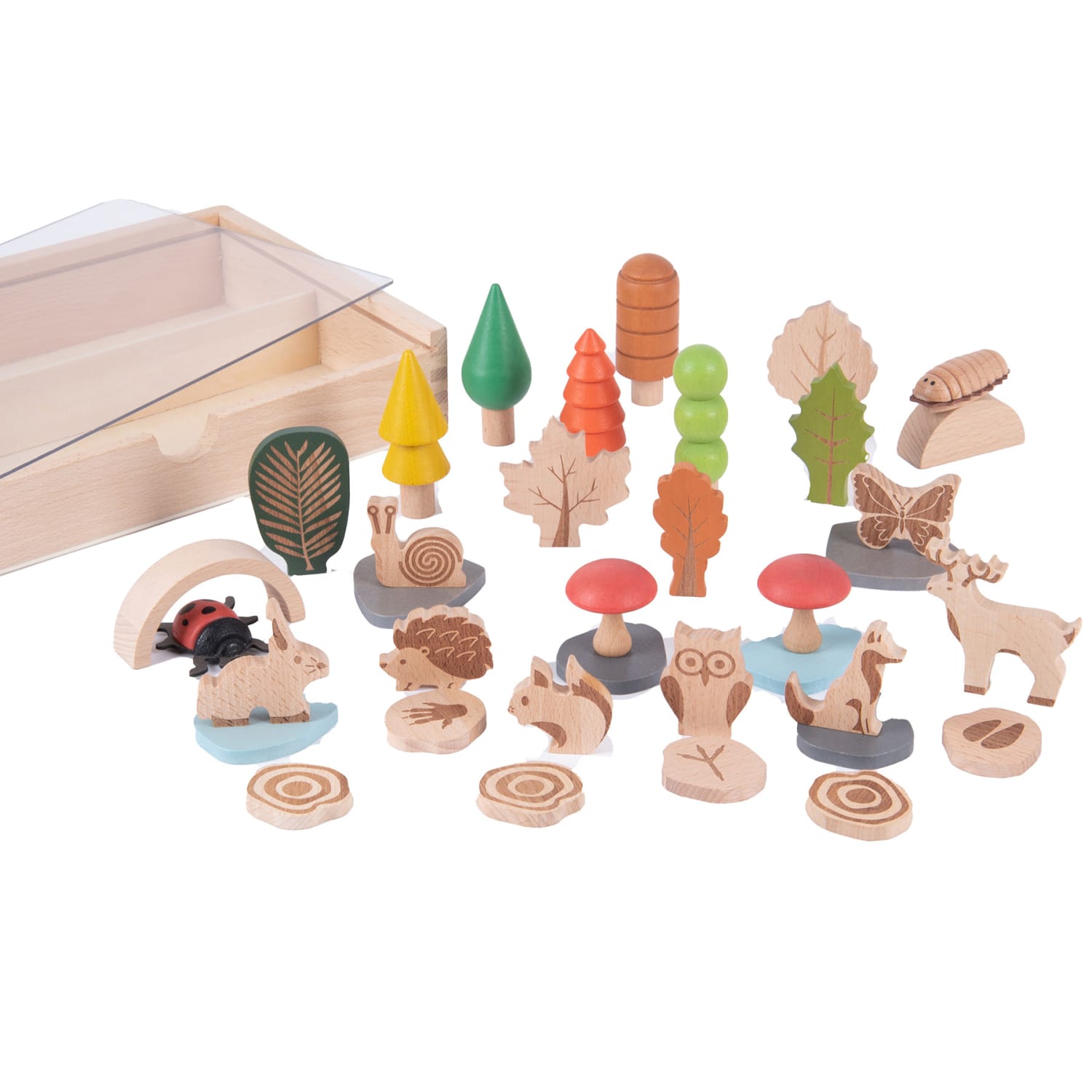 Tickit Woodland Trail Figurine Set, 37 Pieces - Image 3