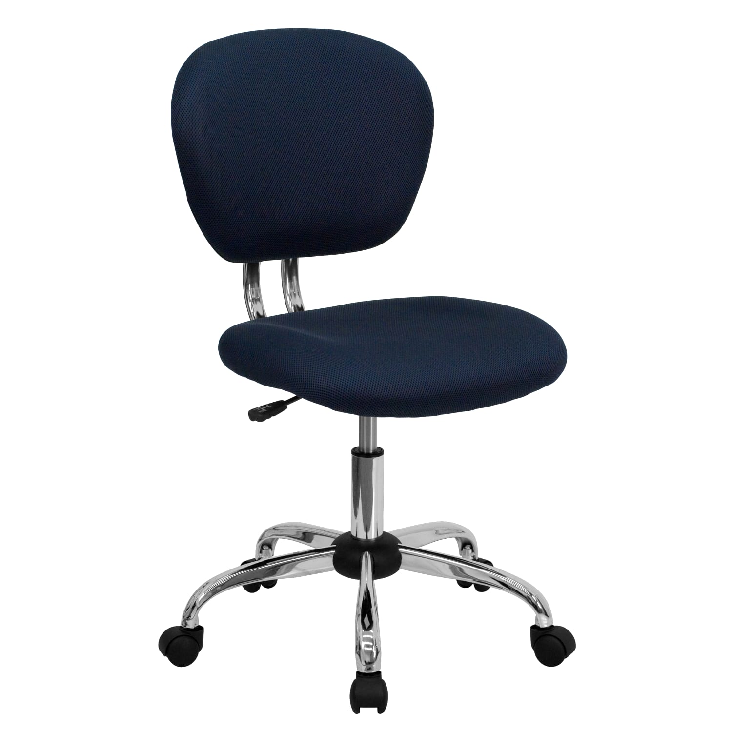Flash Furniture Mesh MidBack Swivel Task Chair NavySilver PopularChairscom Flash Furniture Mesh Mid Back Swivel Task Chair NavySilver PopularChairscom