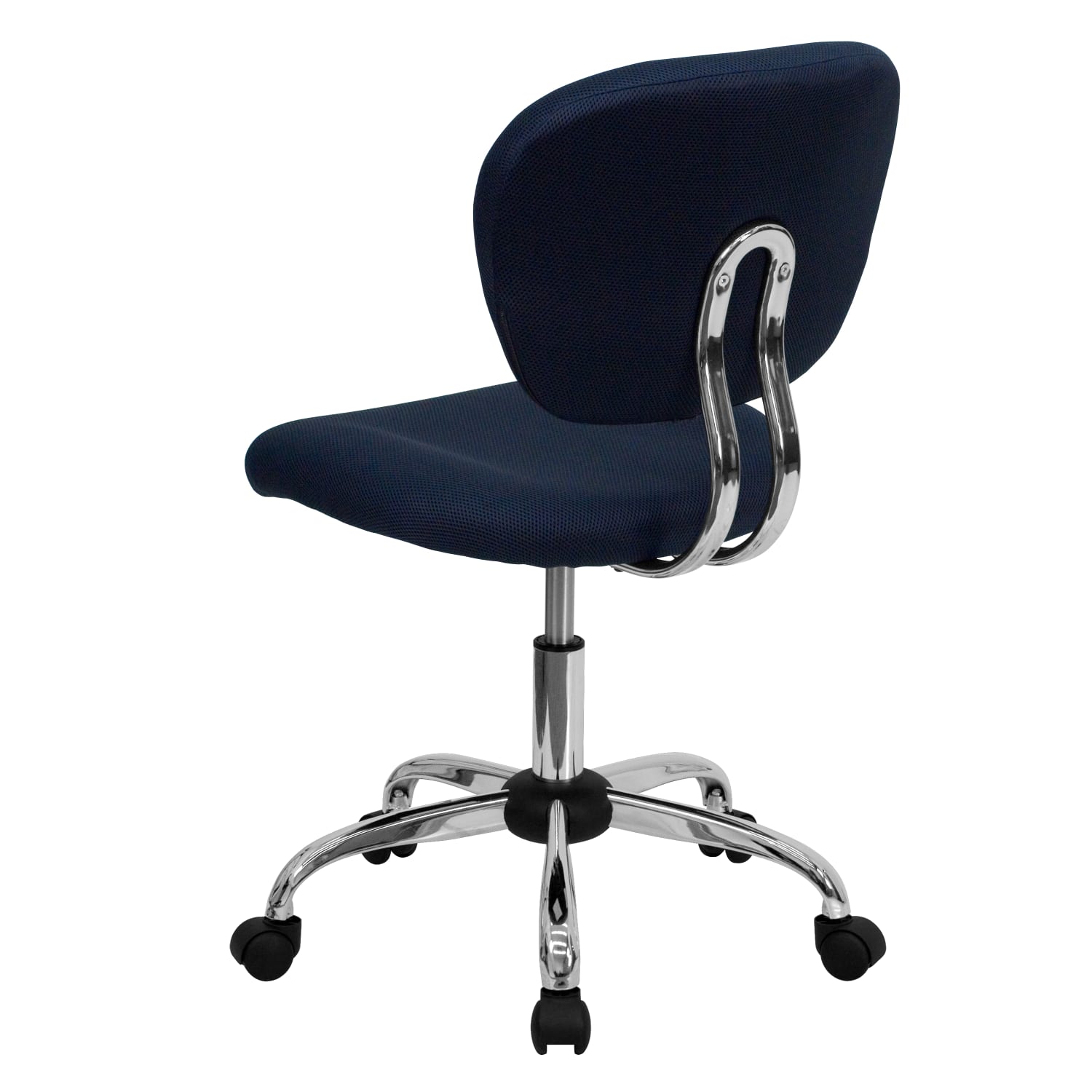 Flash Furniture Mesh MidBack Swivel Task Chair NavySilver PopularChairscom Flash Furniture Mesh Mid Back Swivel Task Chair NavySilver PopularChairscom