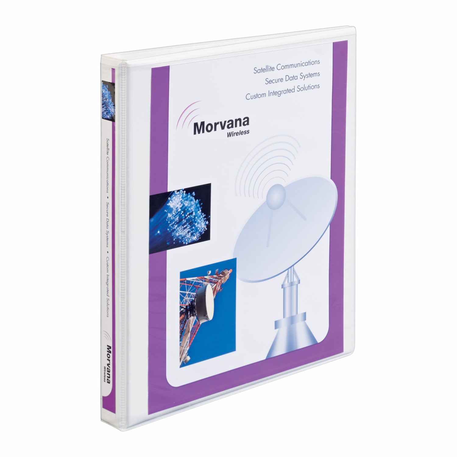 Avery Nonstick Heavy-Duty View 3-Ring Binder With EZ-Turn Rings, 1/2in D-Rings, 40% Recycled, White - Image 3