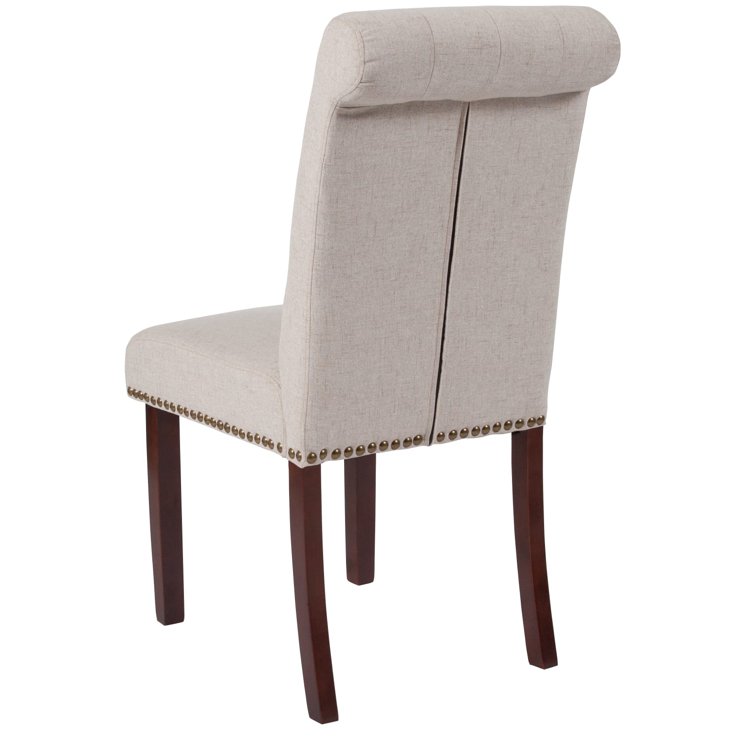 Flash Furniture Hercules Series Fabric Parsons Chair BeigeBrown PopularChairscom