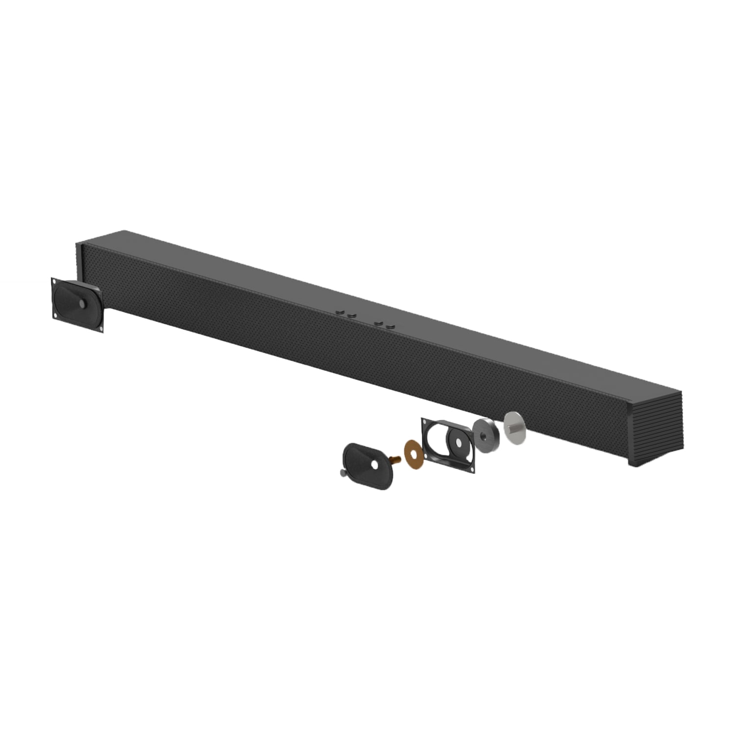 iLive 37in Bluetooth Sound Bar, Black - Image 4
