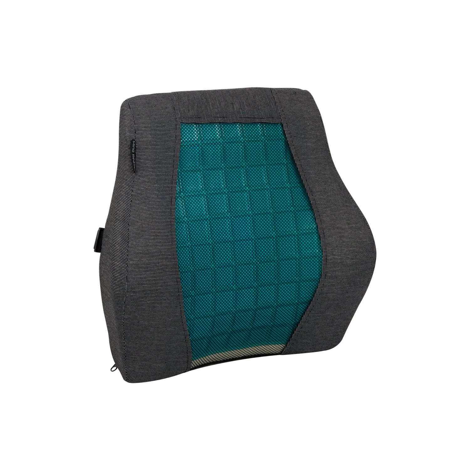 Mind Reader Ergonomic Lumber Support Gel Cushion, Memory Foam, 14-1/4inH x 3-3/4inW x 15-1/2inD, Black - Image 10