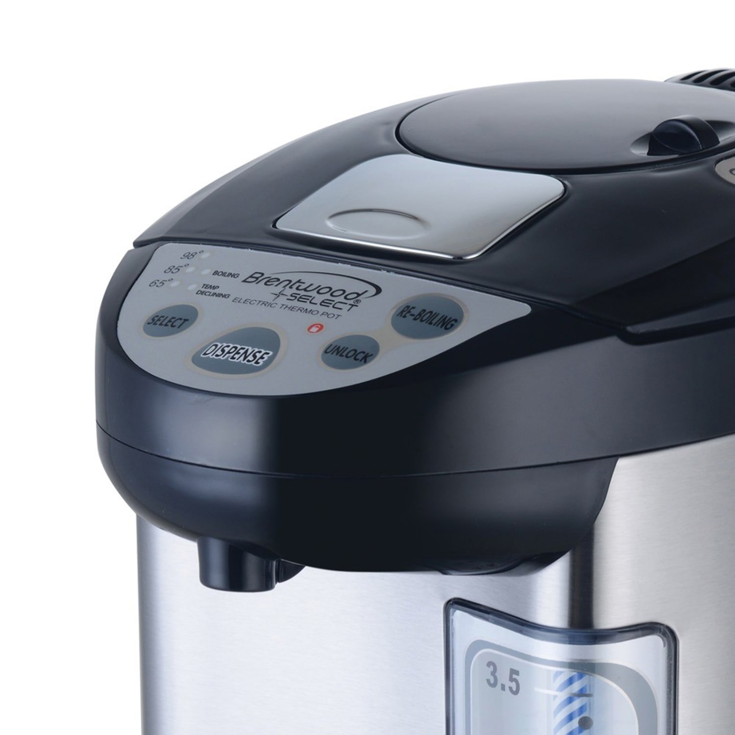 Brentwood Select 4-Liter Electric Instant Hot Water Dispenser, Silver - Image 3
