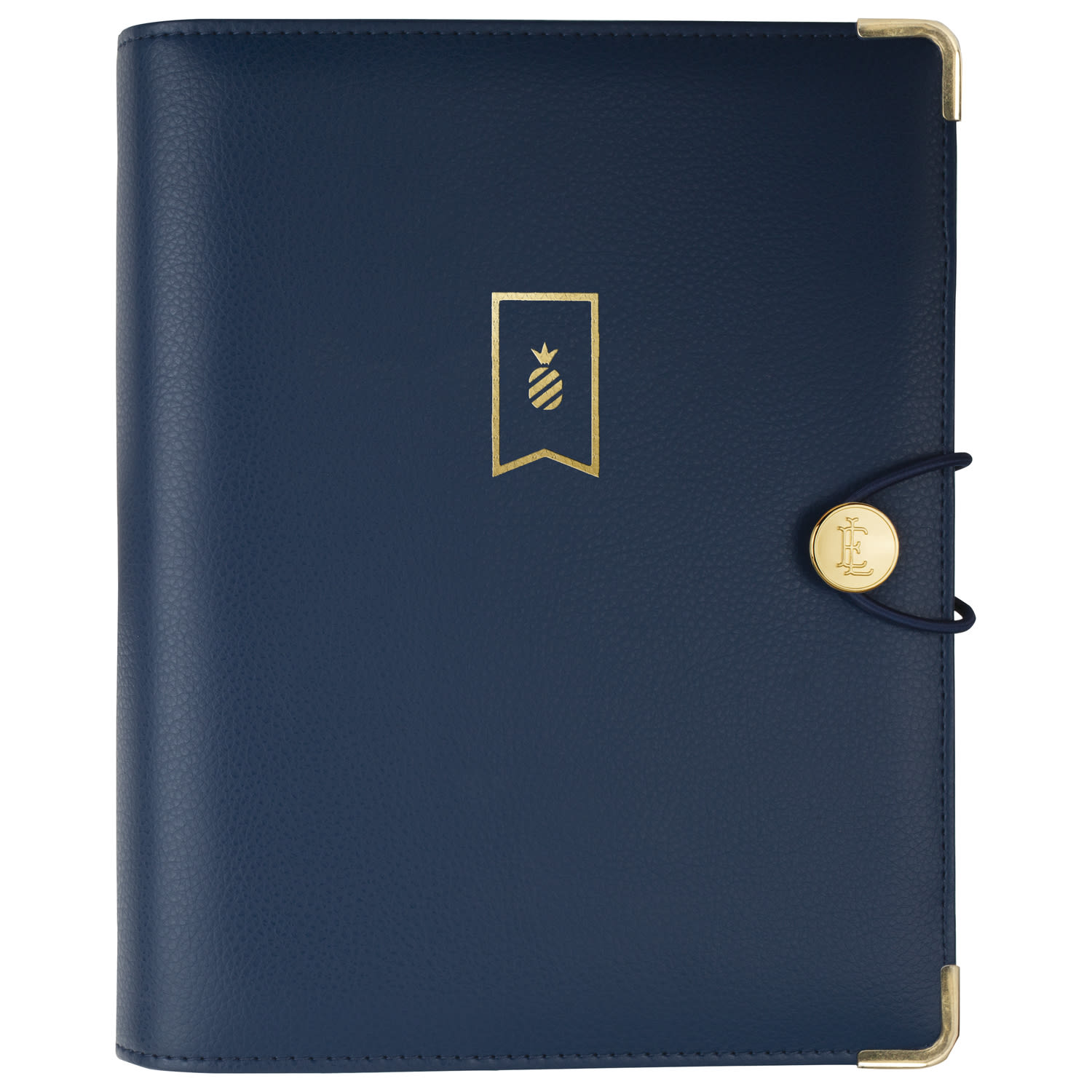 Emily Ley Simplified System Organizer Cover, 5 3/8in x 8 1/2in, Navy - Image 3