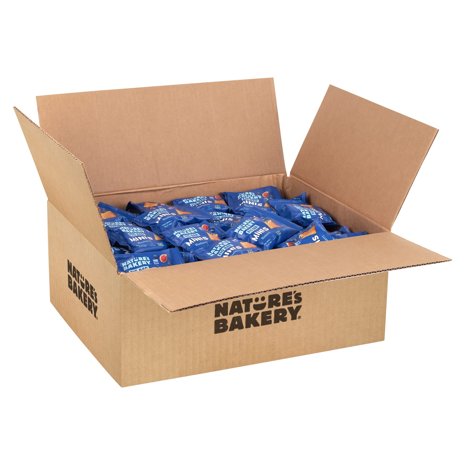 Natures Bakery Minis Whole Wheat Blueberry Fig Bars, 1 Oz, Total Qty 150 - Image 4