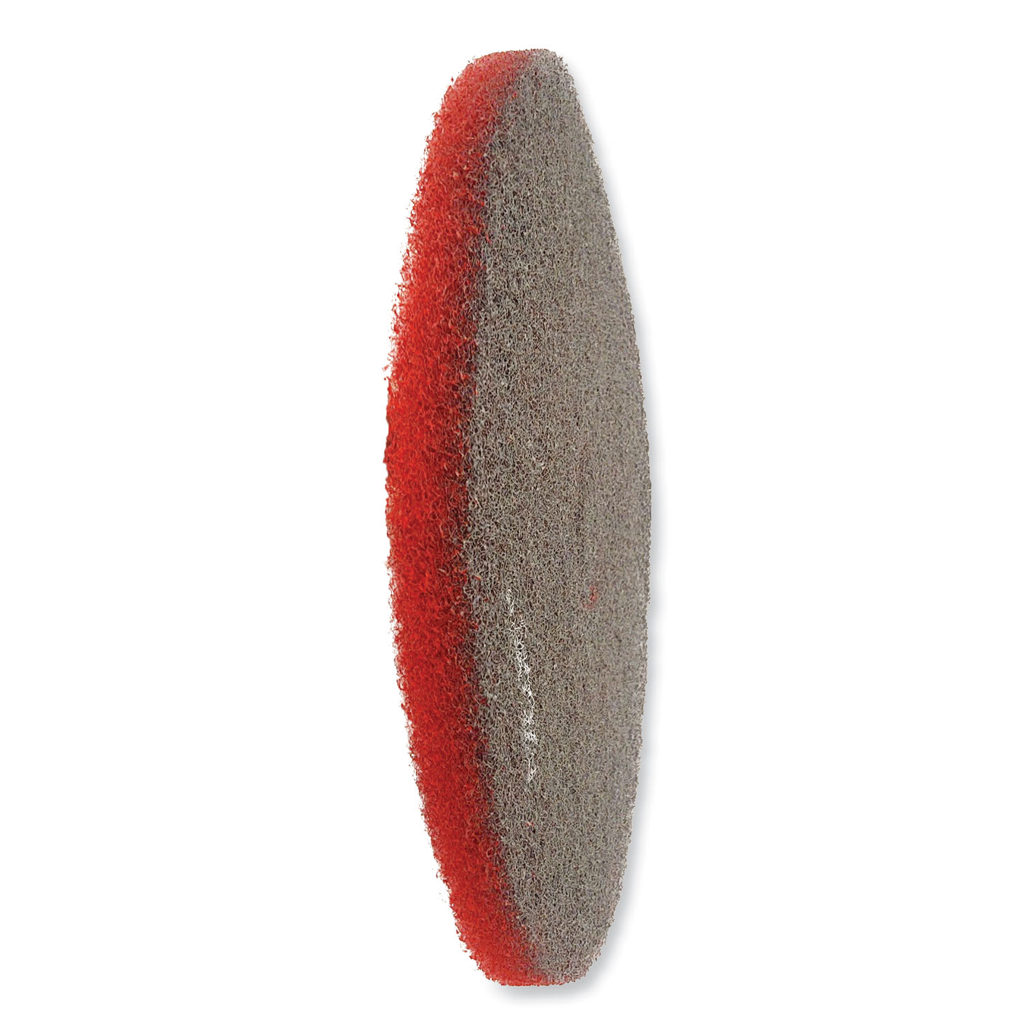 SC Johnson Professional EZ CARE Heavy Duty Scrub Pad, 20in Diameter, Red/Gray, 5/Carton - Image 5
