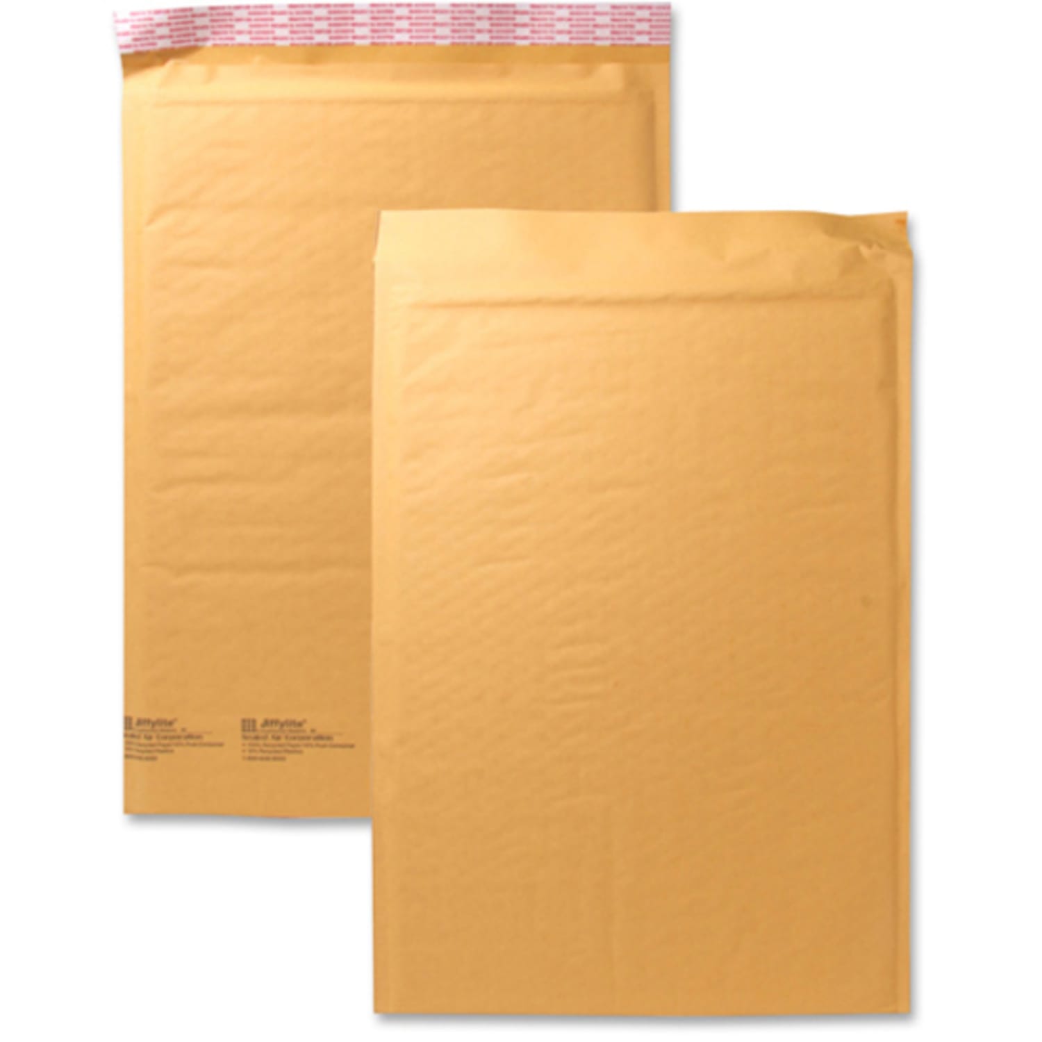 Sealed Air Self-Seal Bubble Mailers, 12 1/2in x 19in, Kraft, Pack Of 25 - Image 6