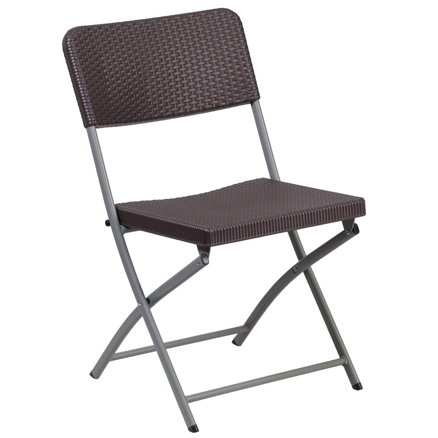 Flash Furniture HERCULES Series Rattan Plastic Folding Chairs BrownGray Pack Of 2 Chairs PopularChairscom Flash Furniture HERCULES Series Rattan Plastic Folding Chairs BrownGray Pack Of 2 Chairs PopularChairscom