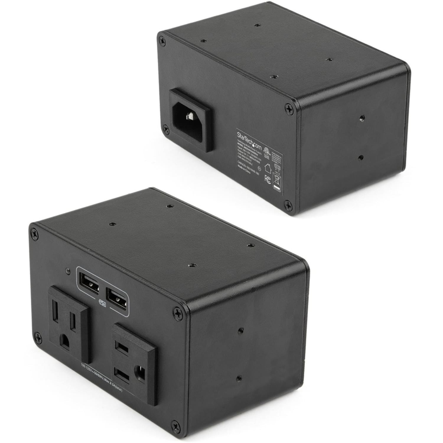 StarTech.com Conference Room Docking Station w/ Power; Table Connectivity A/V Box, Universal Laptop Dock, 60W PD, AC Outlets, USB Charging - Image 5