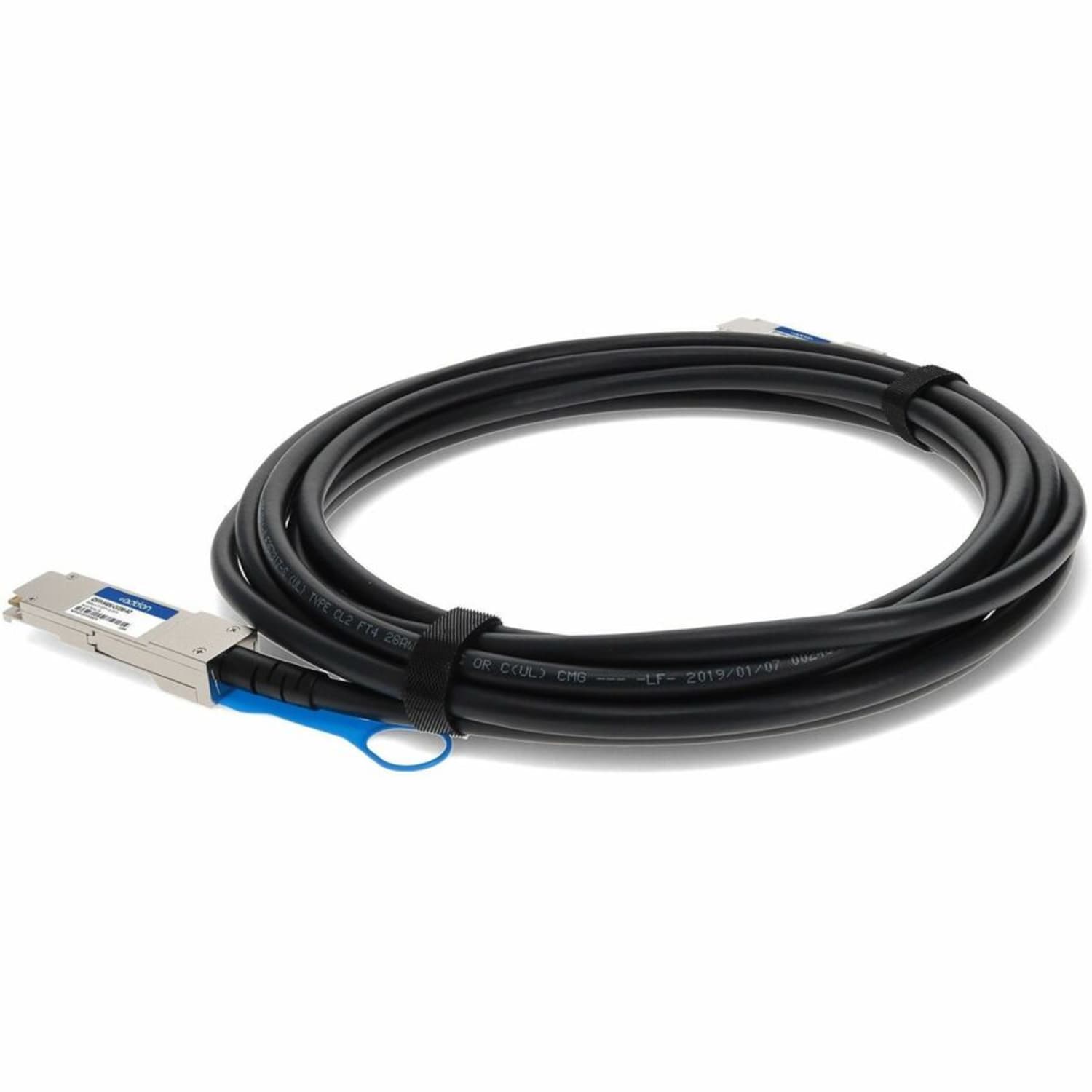 AddOn Cisco QSFP-H40G-CU1M Compatible TAA Compliant 40GBase-CU QSFP+ to QSFP+ Direct Attach Cable (Passive Twinax, 1m) - 100% compatible and guaranteed to work - Image 4
