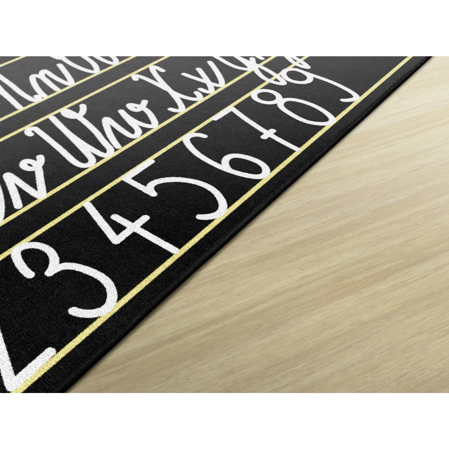 Flagship Carpets Handwriting Sampler Area Rug, 6ftH x 8ft4inW - Image 3