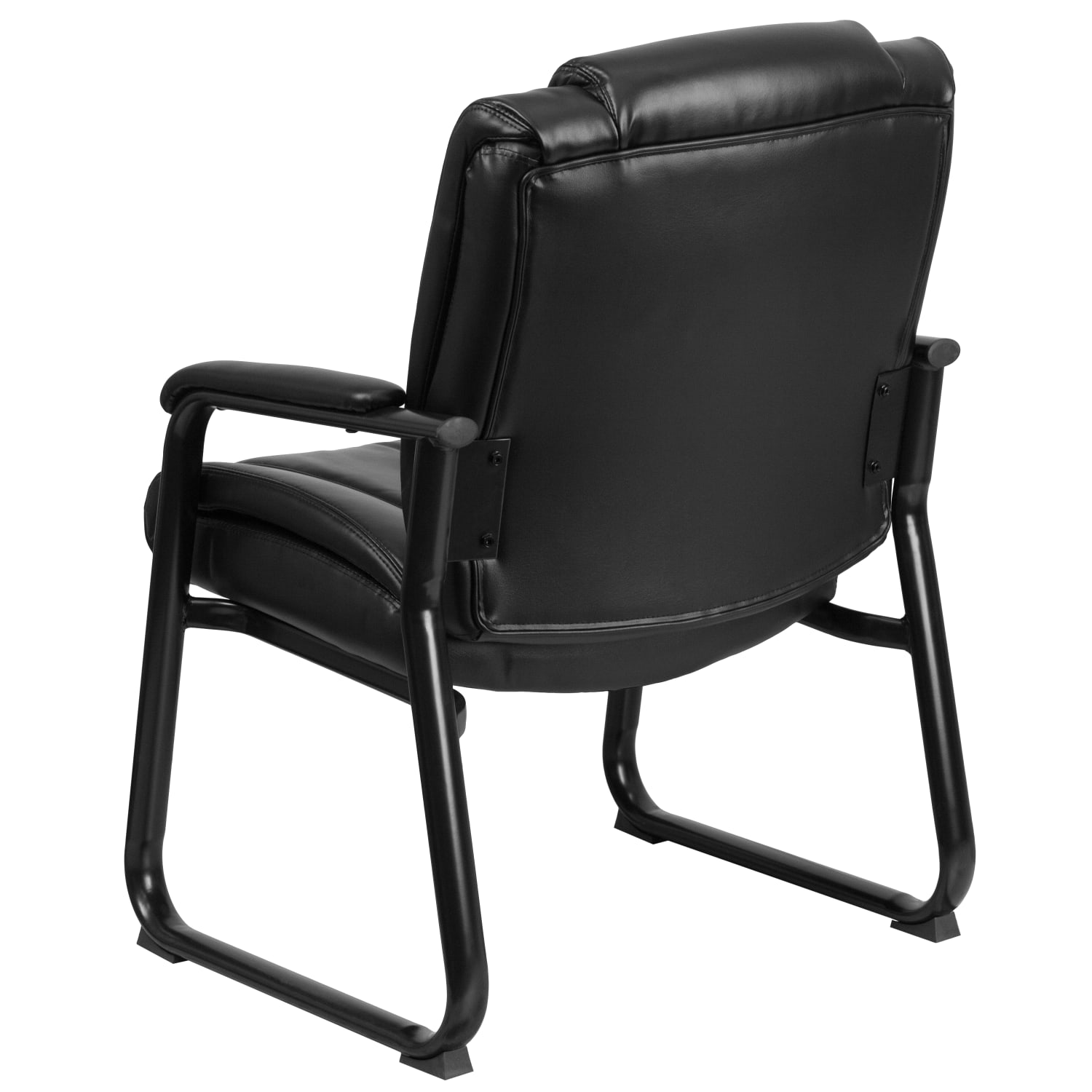 Flash Furniture HERCULES Series Big  Tall Executive Side Reception Chair Black PopularChairscom